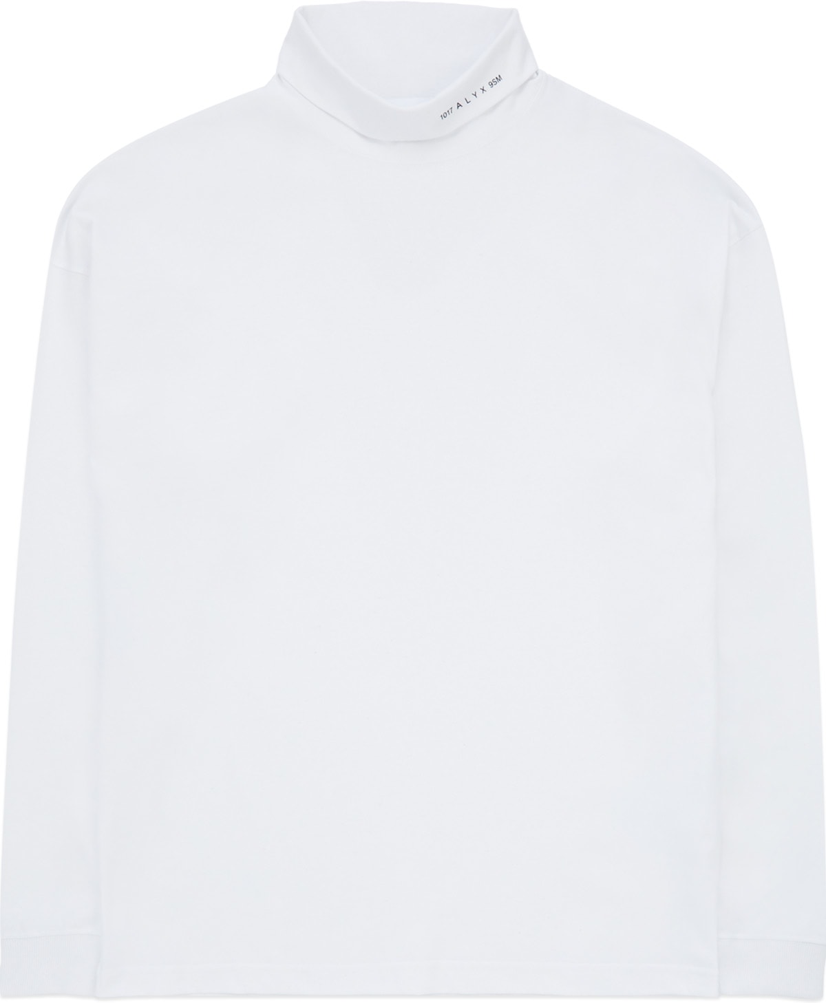 1017 ALYX 9SM: White Visual Long Sleeve Roll Neck T-Shirt - 1