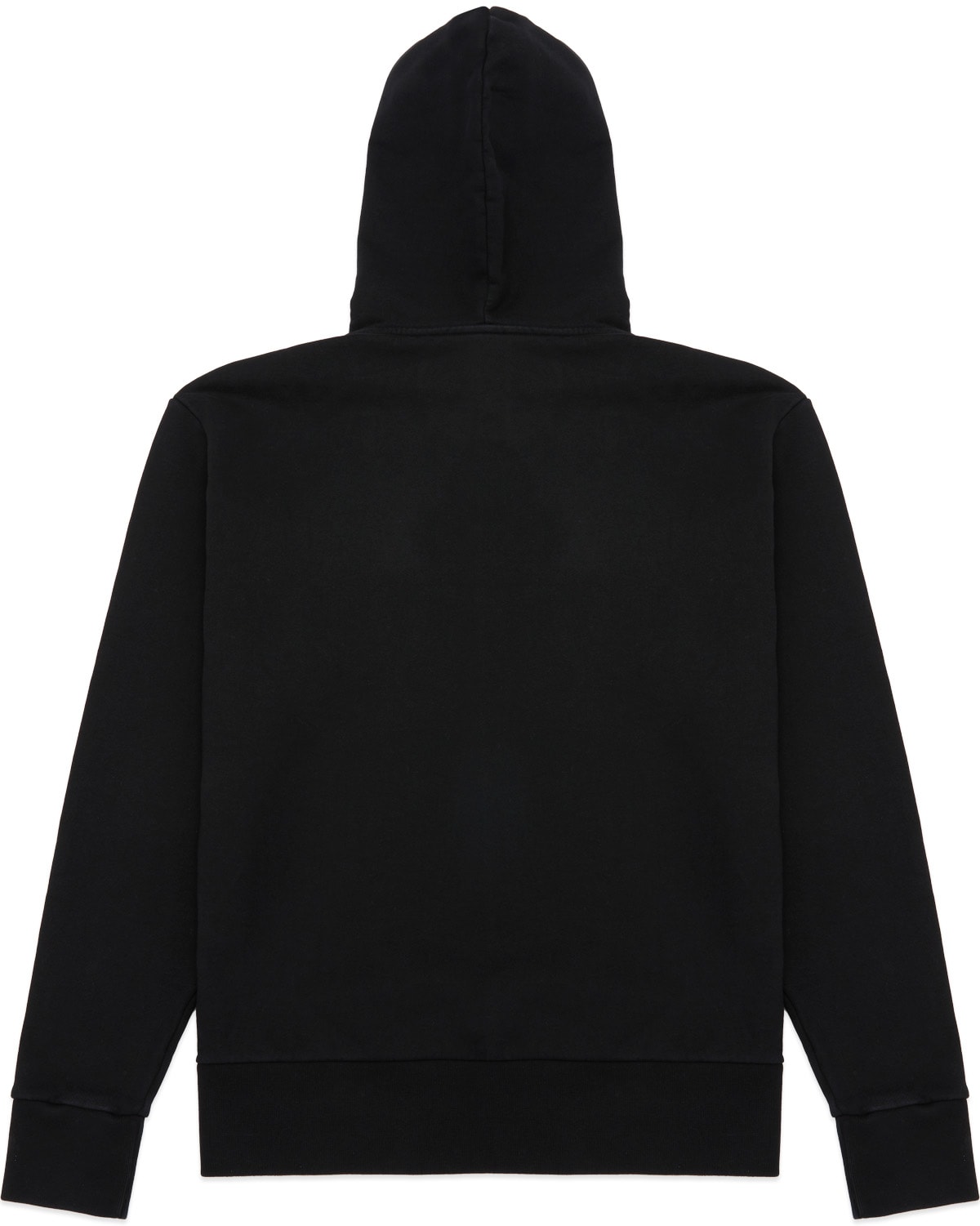 Maison Kitsuné: Black Tricolor Fox Patch Classic Hoodie - 2