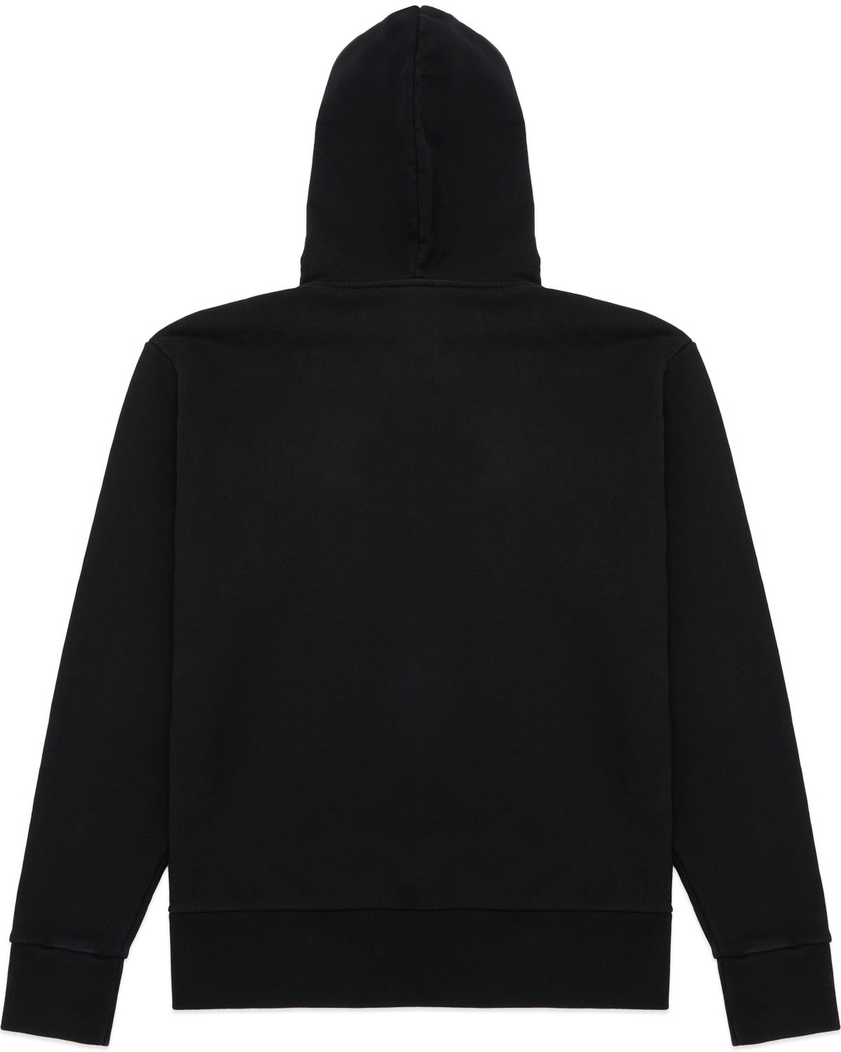 Maison Kitsuné: Black Tricolor Fox Patch Classic Hoodie - 2