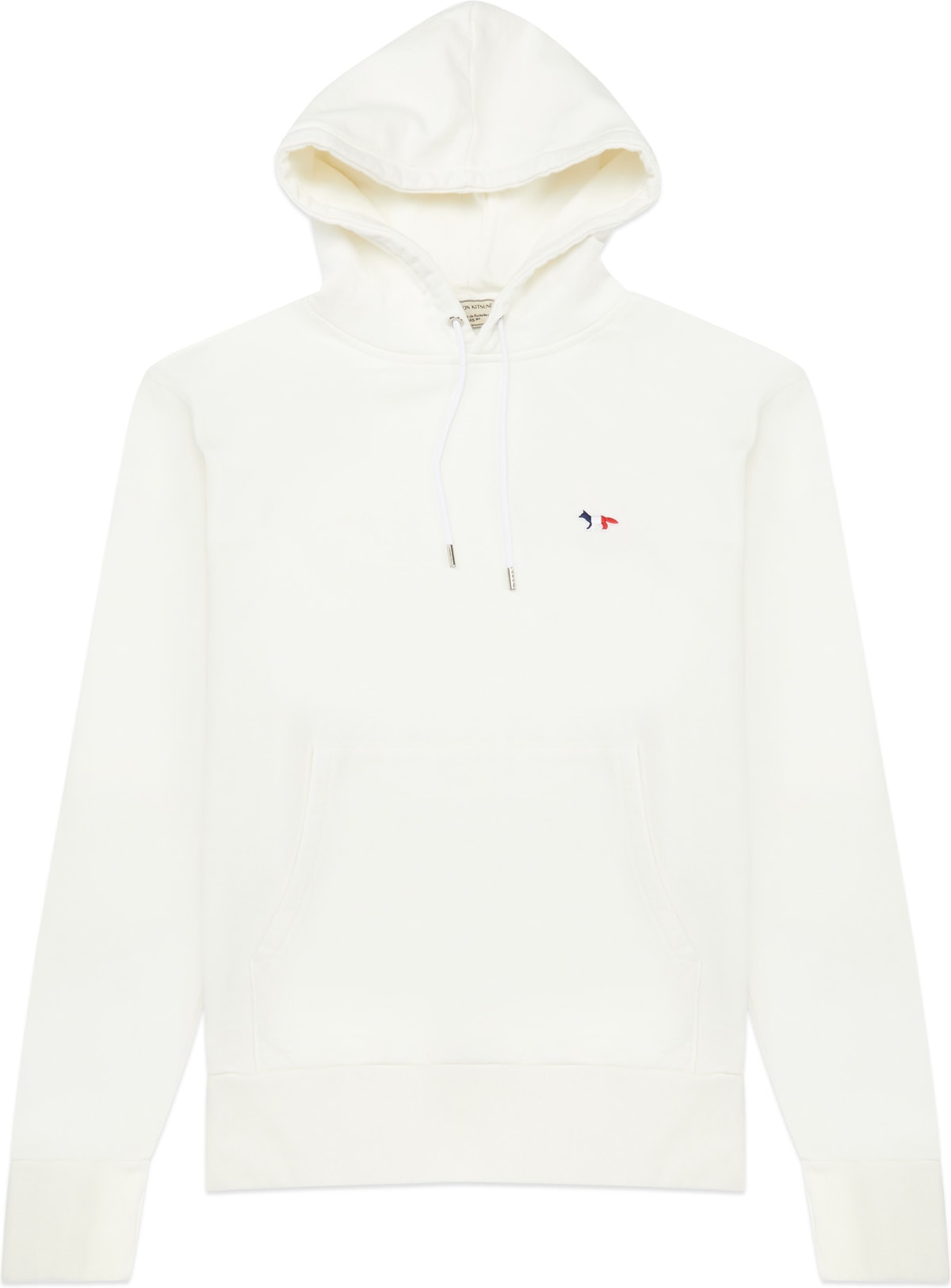 Maison Kitsuné: Neutrales Veste à Capuche Classique Tricolor Fox Patch Neutrales - 1