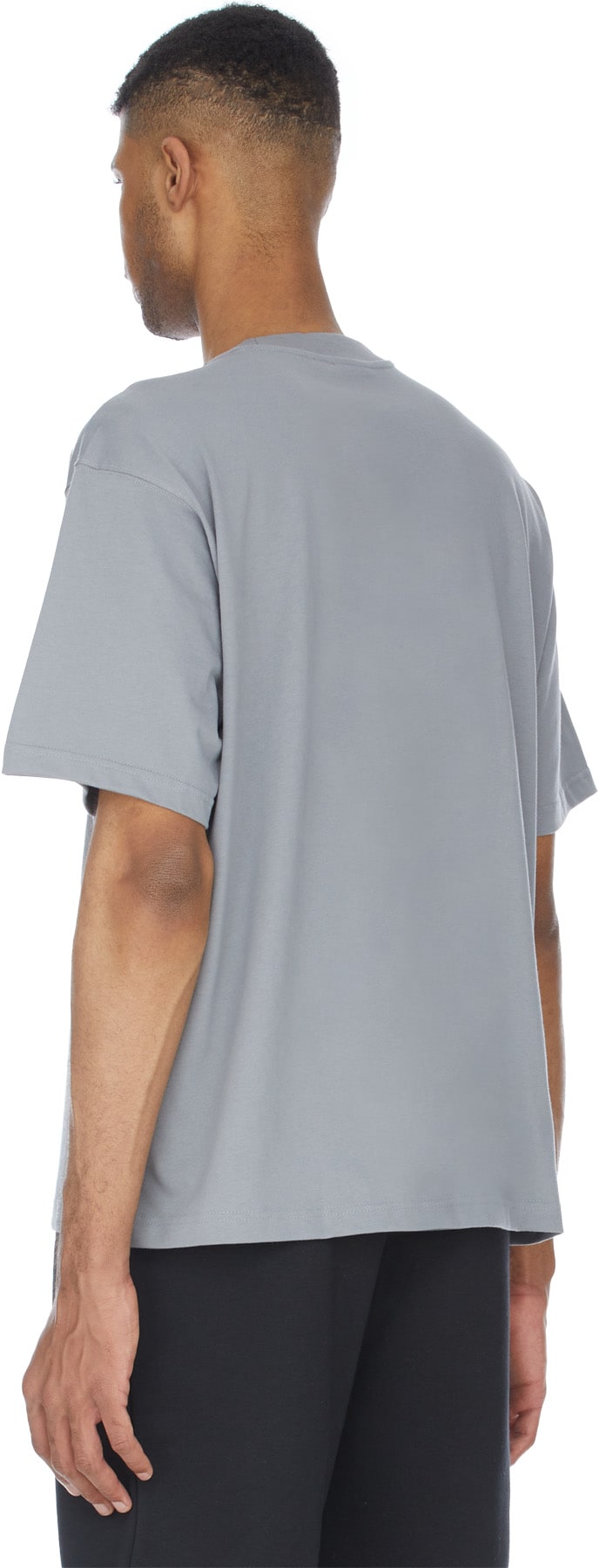 adidas Originals: Grey Adicolor Trefoil T-Shirt - 3