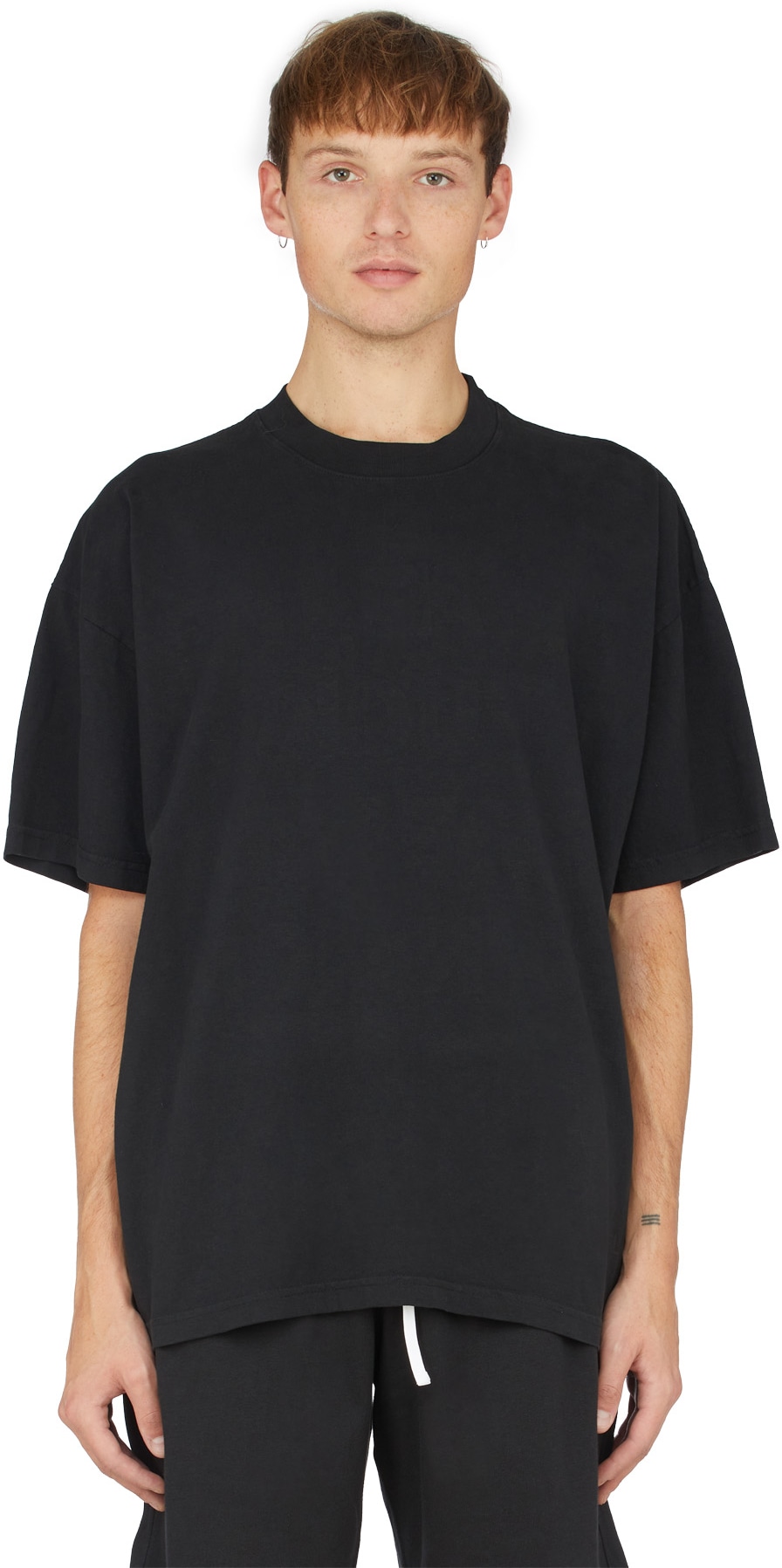 influenceu: Black WTF T-Shirt - 1