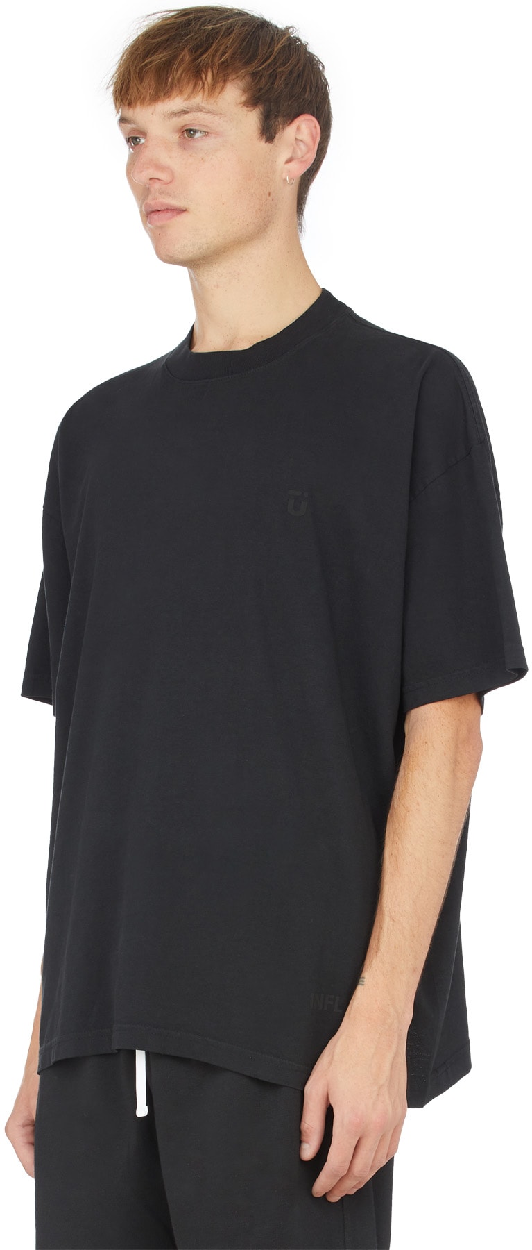 influenceu: Black WTF T-Shirt - 2