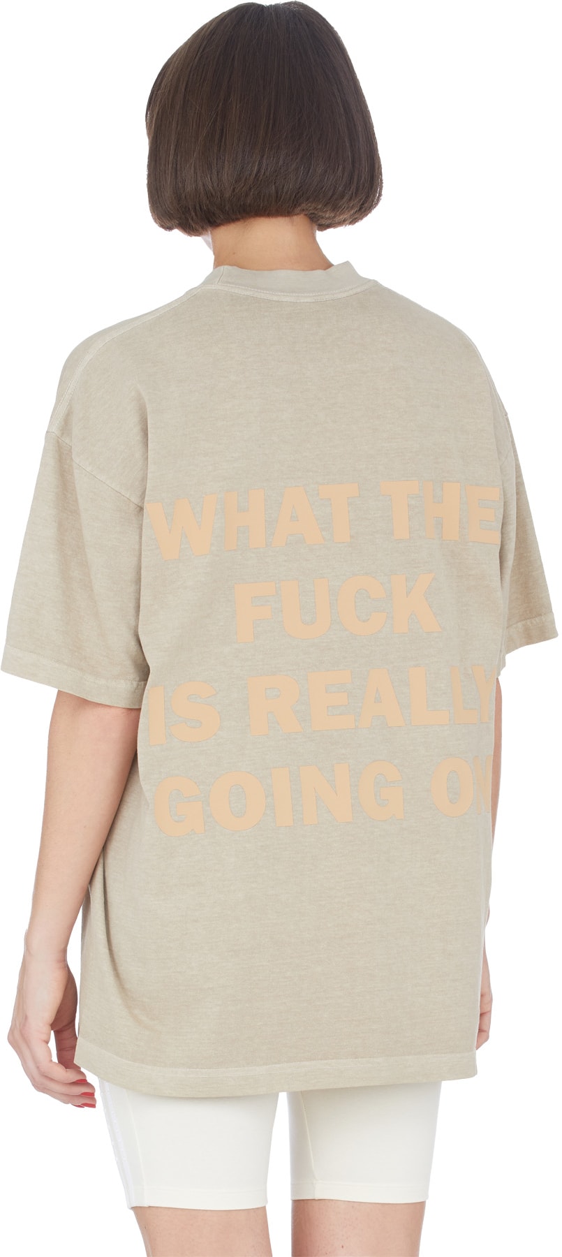 influenceu: Neutrals WTF T-Shirt - 3