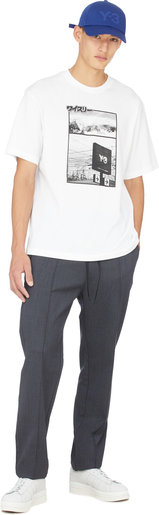 Y-3: White CH2 Zine Page-1 T-Shirt - 4