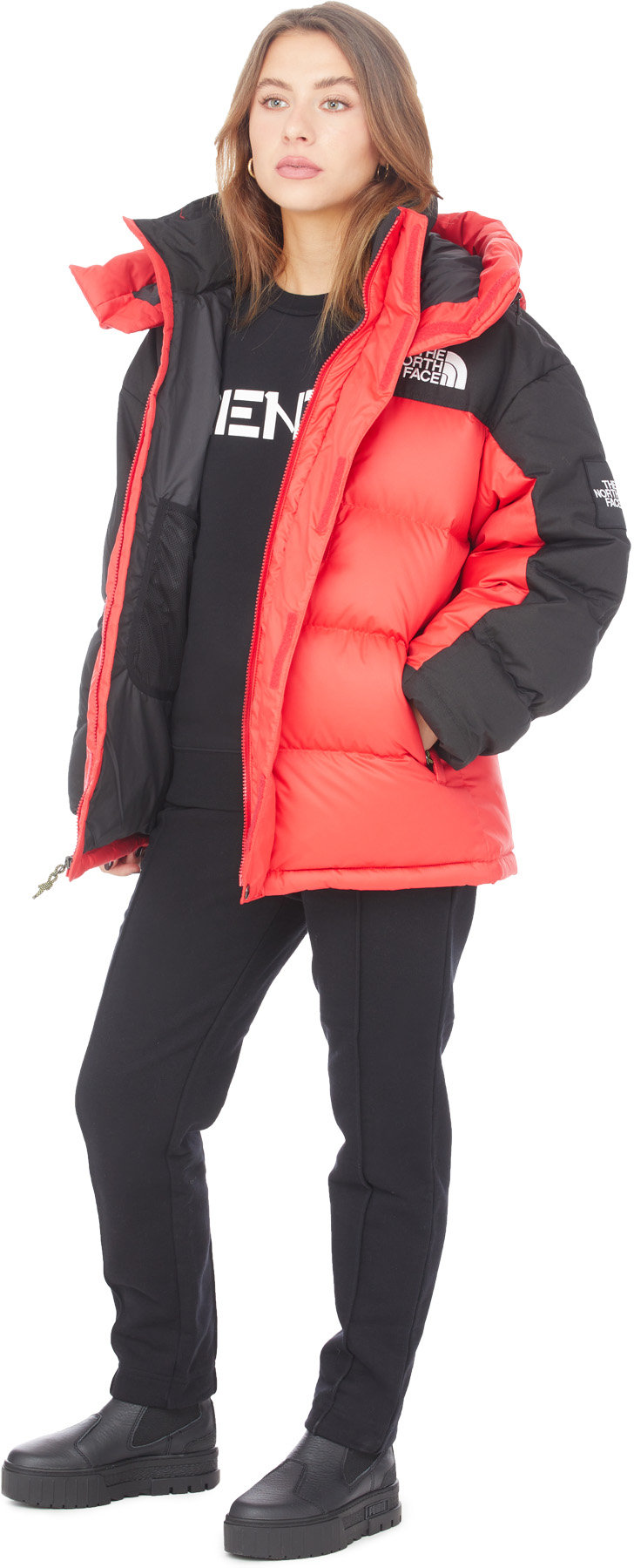 The North Face: Red Black Box Himalayan Parka - 4