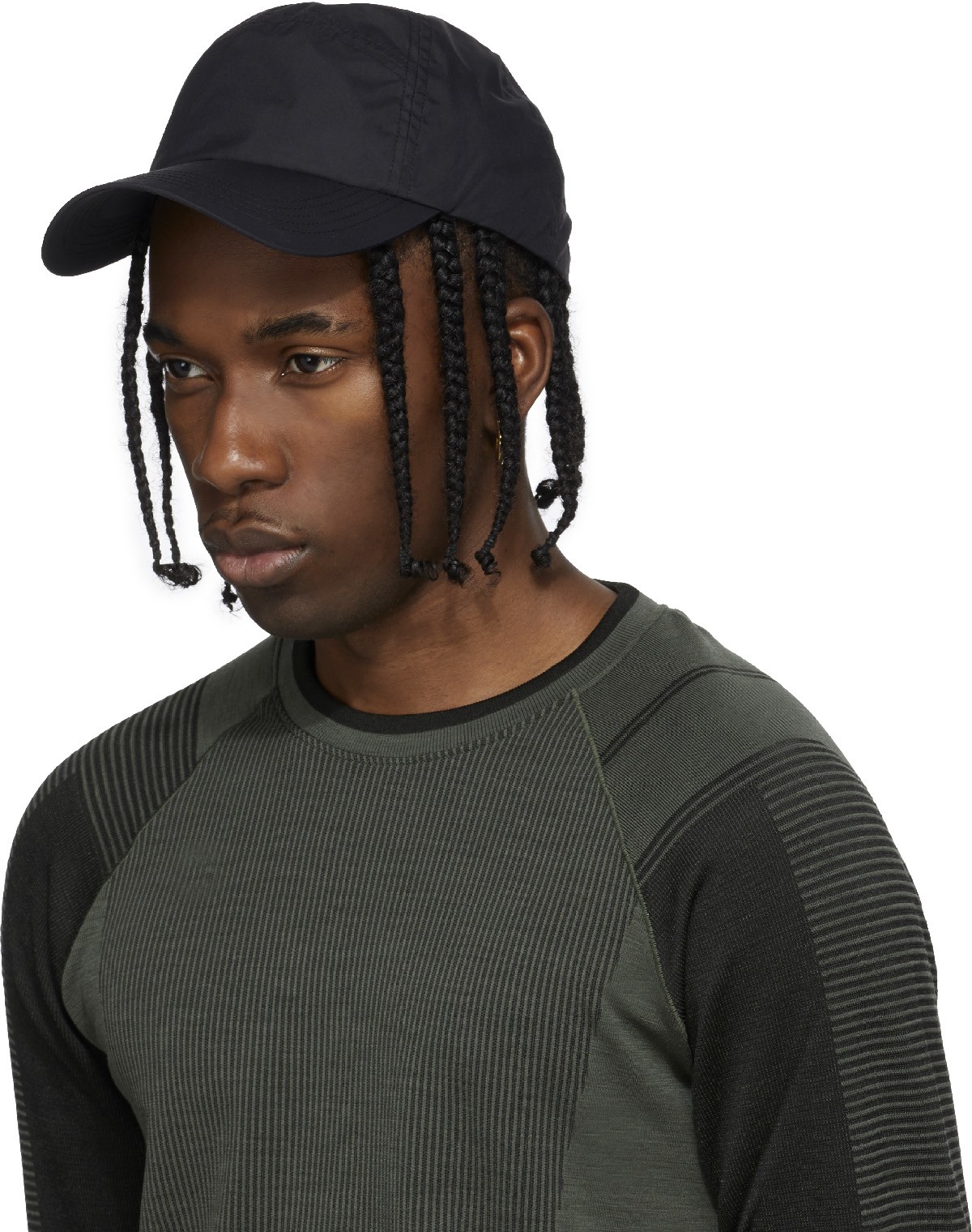 Y-3: Noir Casquette CH1 Cordura Noir - 2