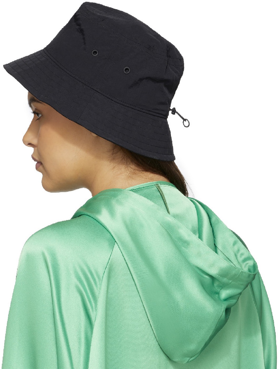 Y-3: Black Classic Bucket Hat - 3