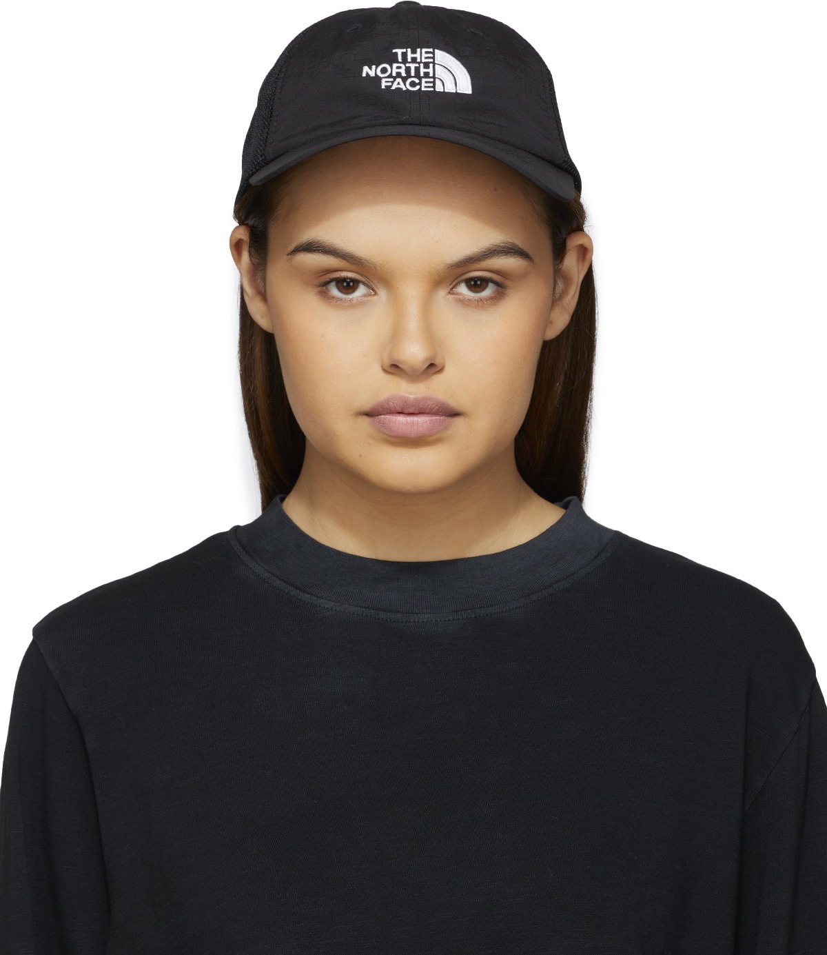 The North Face: Noir Casquette Horizon en Maille Noir - 1