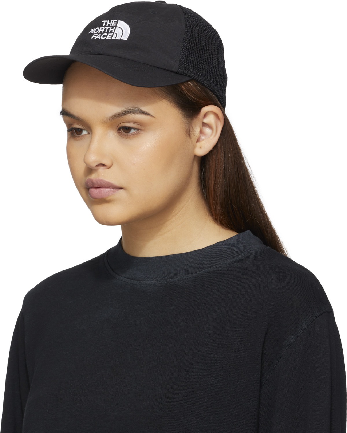 The North Face: Noir Casquette Horizon en Maille Noir - 2