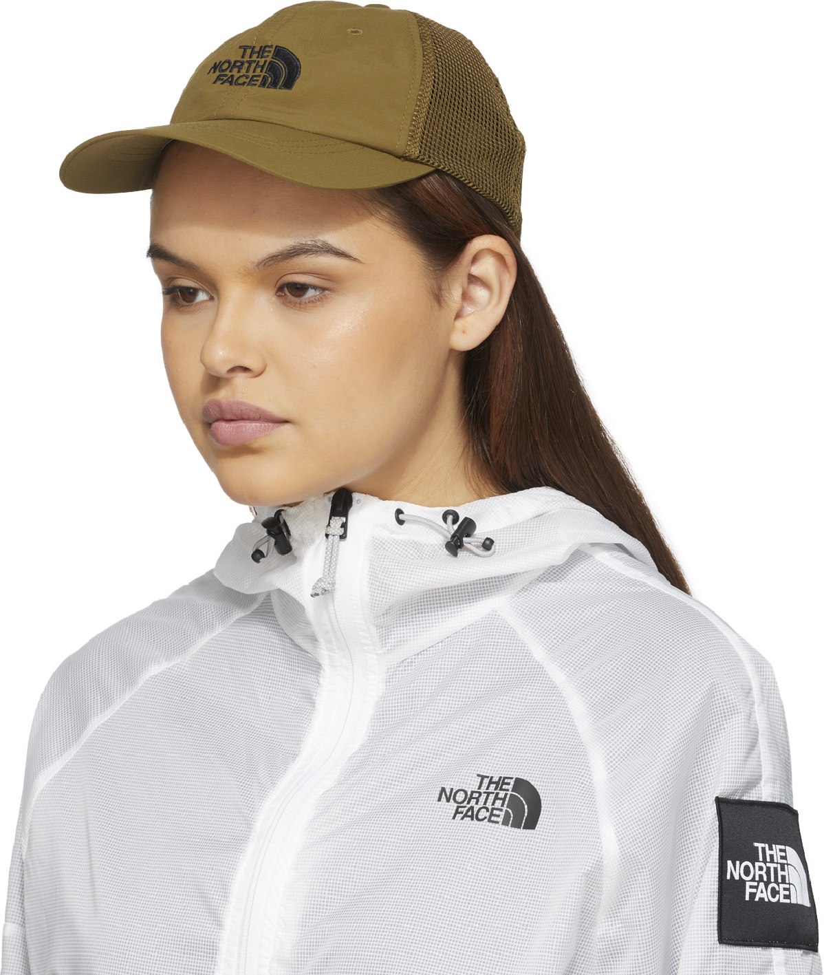 The North Face: Vert Casquette Horizon en Maille Vert - 2