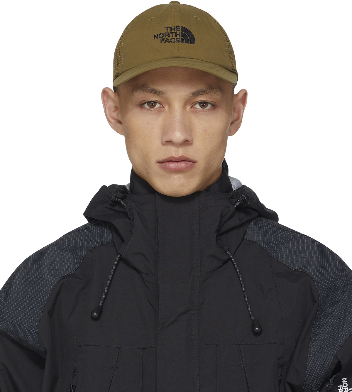 The North Face: Vert Casquette Horizon en Maille Vert - 1