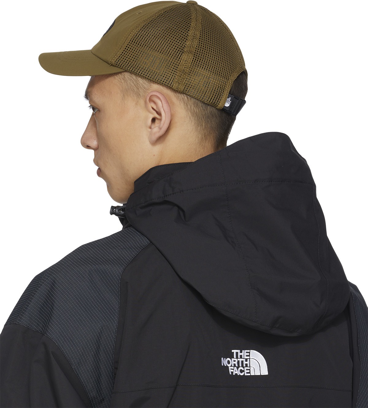 The North Face: Vert Casquette Horizon en Maille Vert - 3