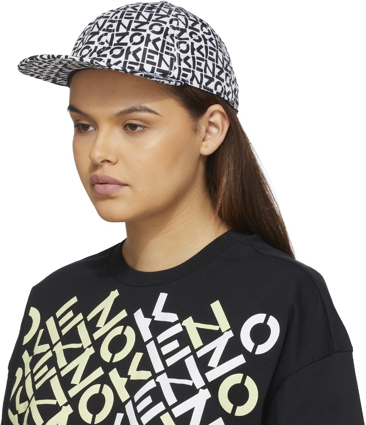 Kenzo: Multicolor Monogram Baseball Cap - 2