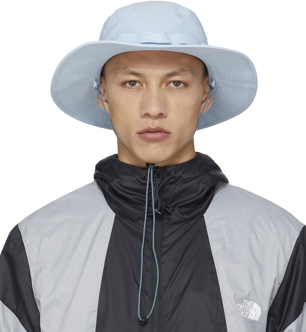 The North Face: Blue Classic V Brimmer - 1