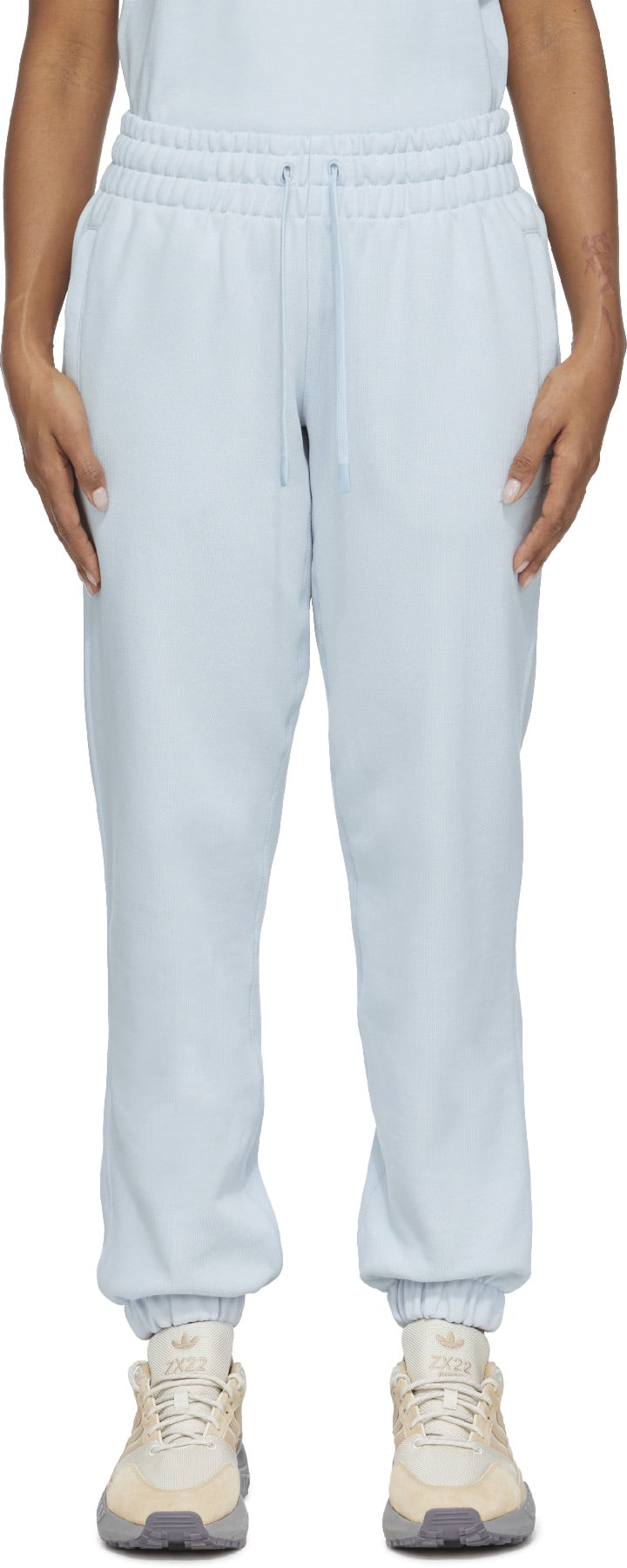 adidas Originals x Pharrell Williams: Bleu Pantalon de Survêtement Pharrell Williams Basics Bleu - 1