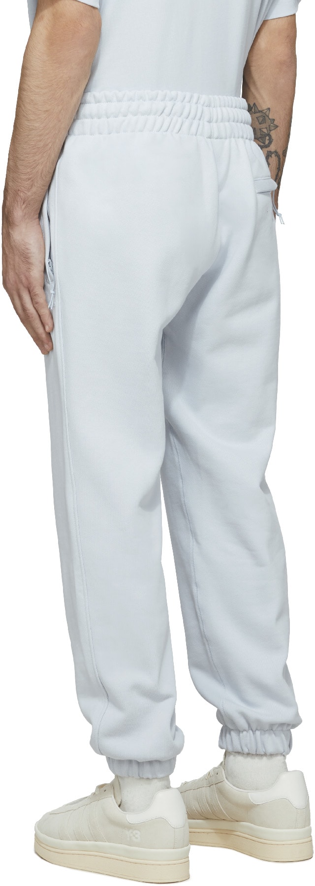 adidas Originals x Pharrell Williams: Blue Pharrell Williams Basics Pant - 3