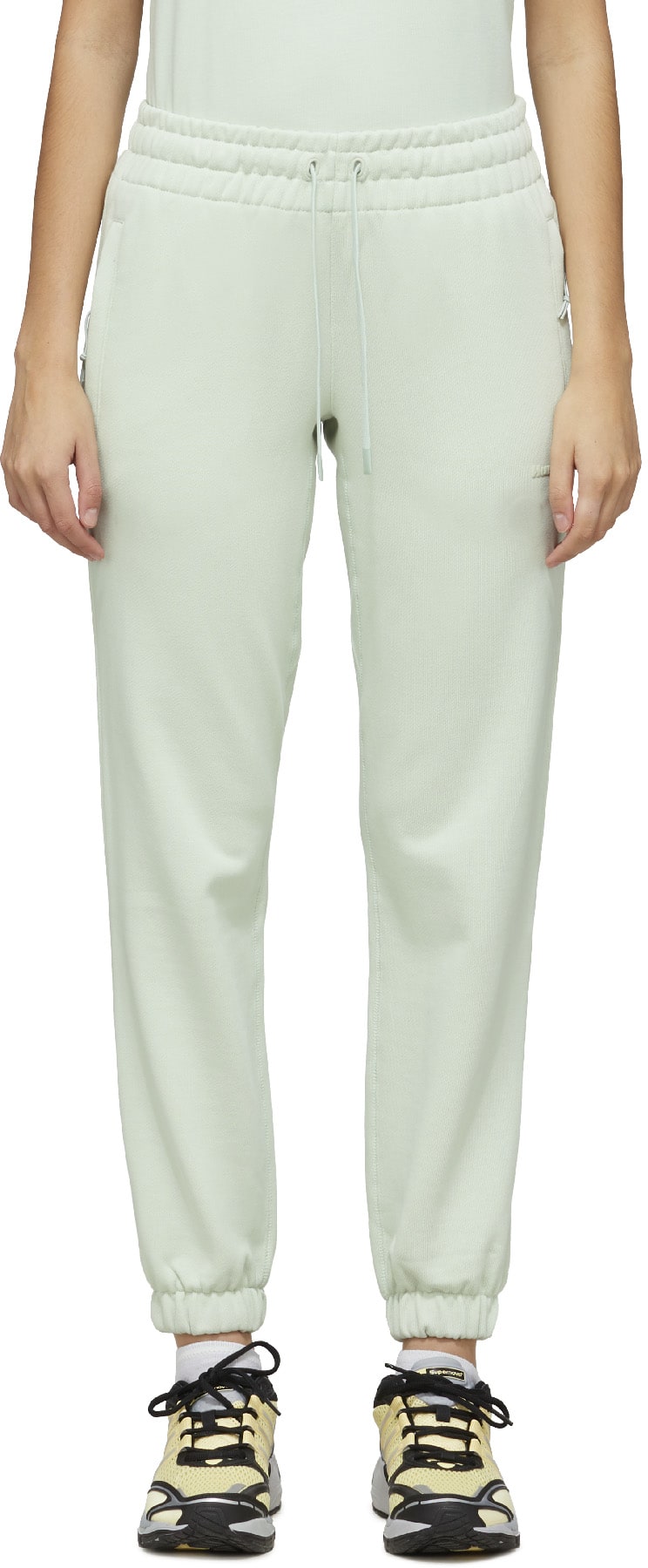 adidas Originals x Pharrell Williams: Green Pharrell Williams Basics Pant - 1