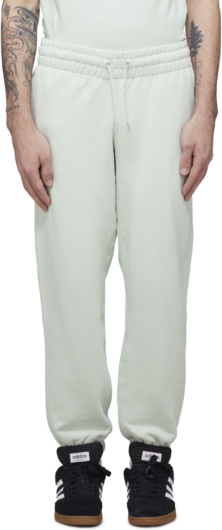 adidas Originals x Pharrell Williams: Vert Pantalon de Survêtement Pharrell Williams Basics Vert - 1