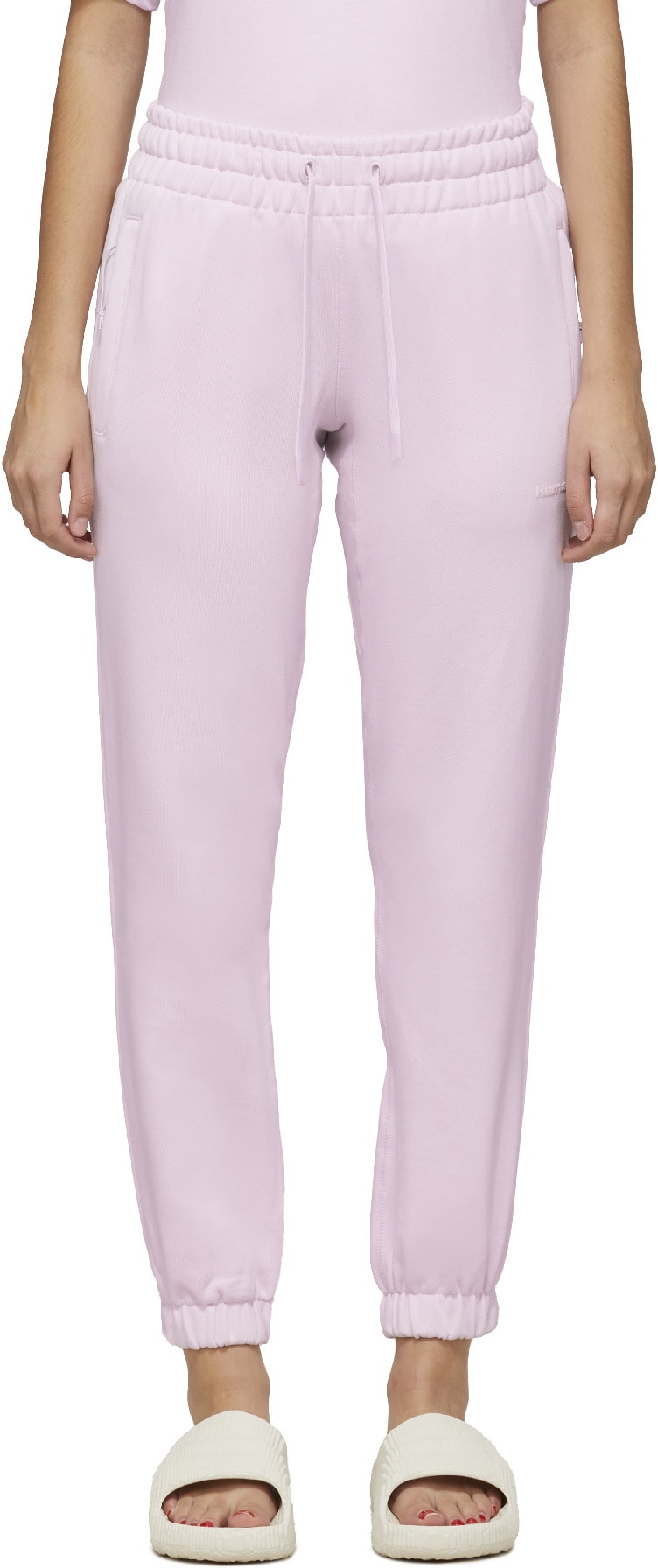 adidas Originals x Pharrell Williams: Pink Pharrell Williams Basics Pant - 1