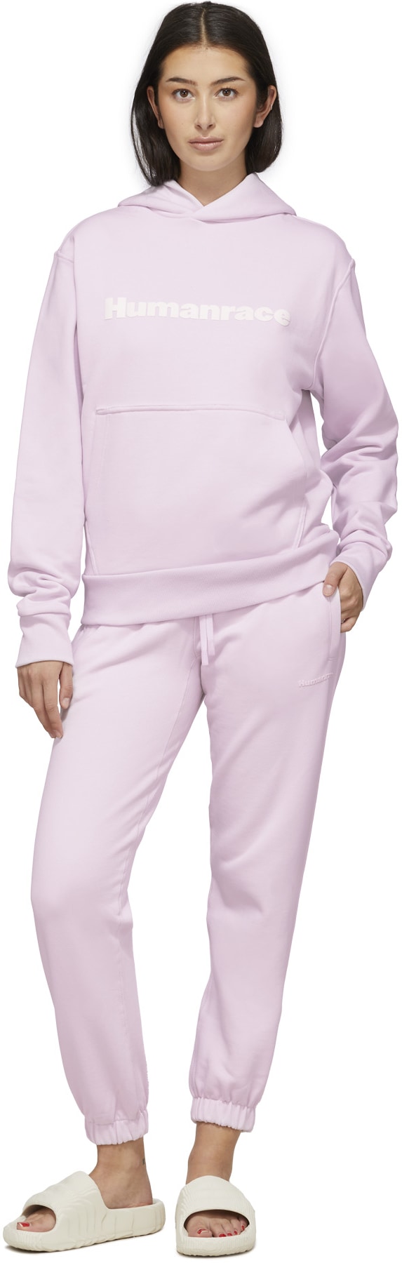 adidas Originals x Pharrell Williams: Pink Pharrell Williams Basics Pant - 4