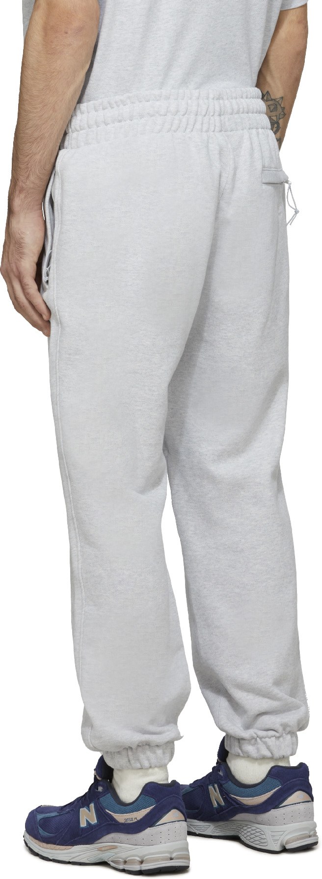 adidas Originals x Pharrell Williams: Gris Pantalon de Survêtement Pharrell Williams Basics Gris - 3