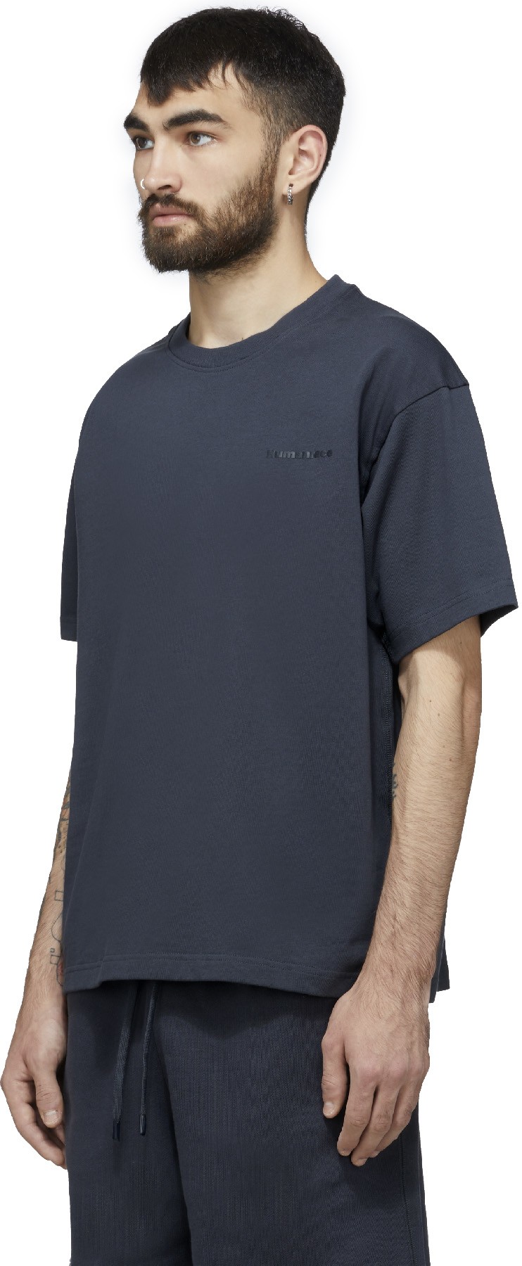 adidas Originals x Pharrell Williams: Gris T-Shirt Pharrell Williams Basics Gris - 2