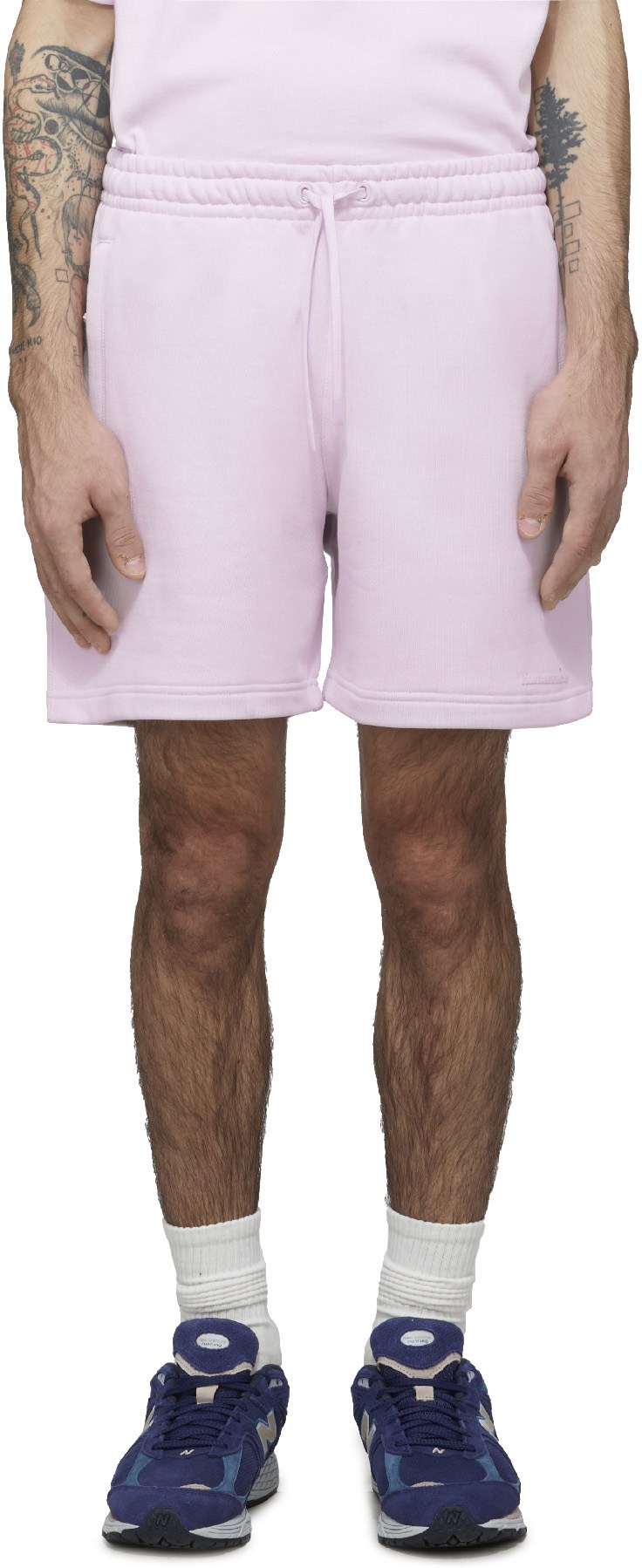 adidas Originals x Pharrell Williams: Pink Pharrell Williams Basics Short - 1