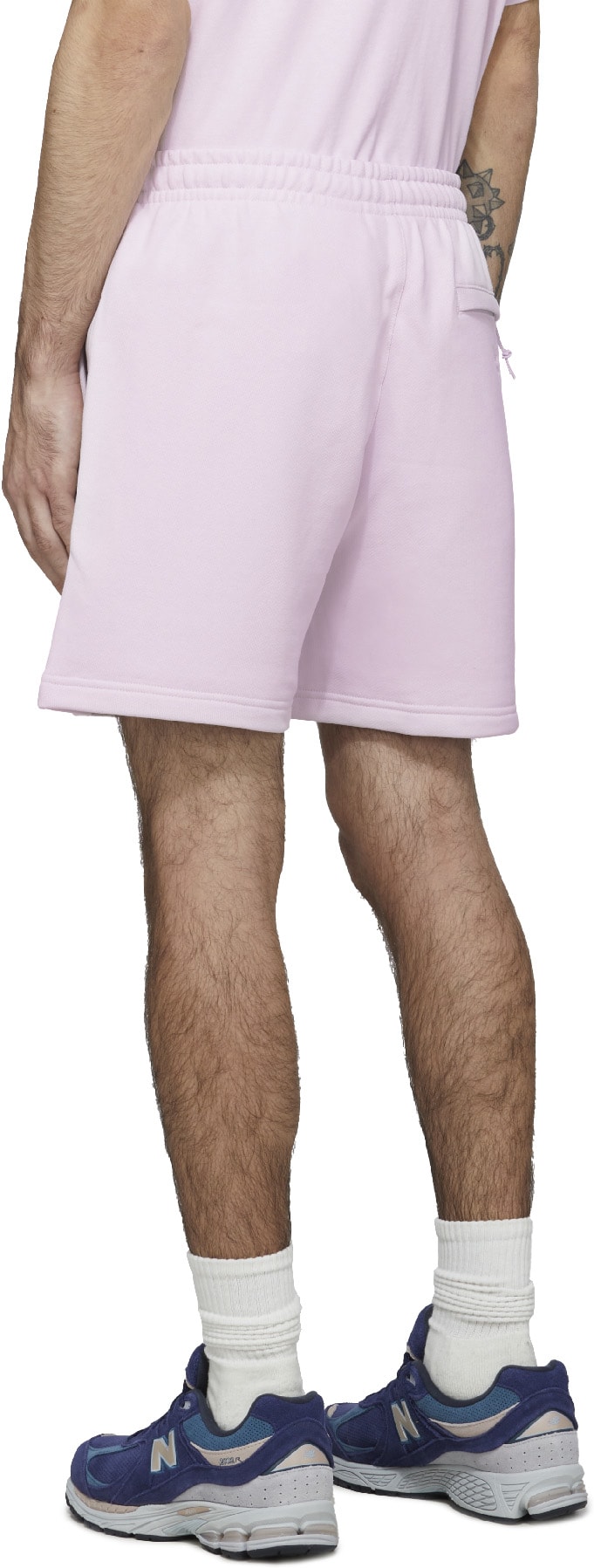 adidas Originals x Pharrell Williams: Pink Pharrell Williams Basics Short - 3