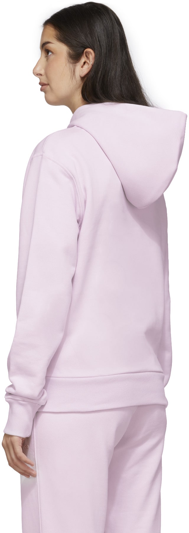 adidas Originals x Pharrell Williams: Pink Pharrell Williams Basics Hoodie - 3