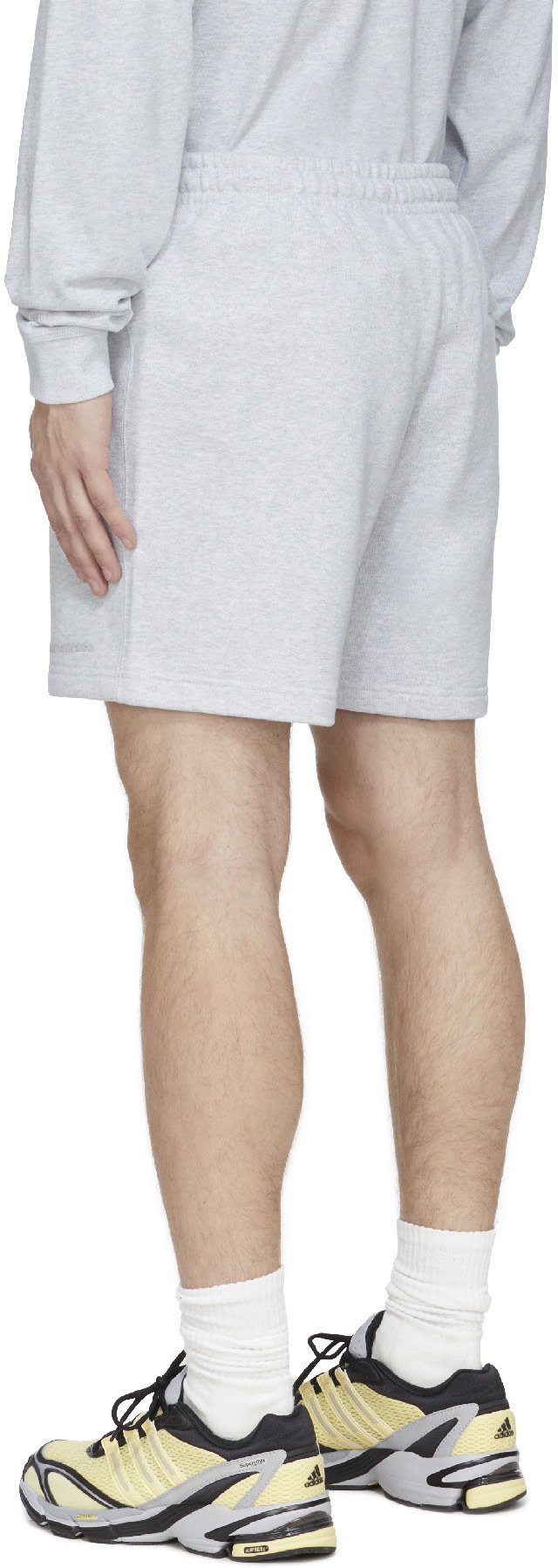 adidas Originals x Pharrell Williams: Grey Pharrell Williams Basics Short - 3