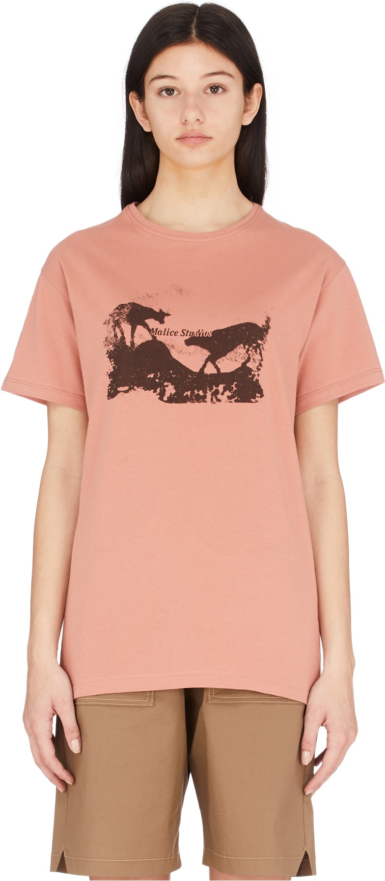 Malice Studios: Pink Cattle T-Shirt - 1