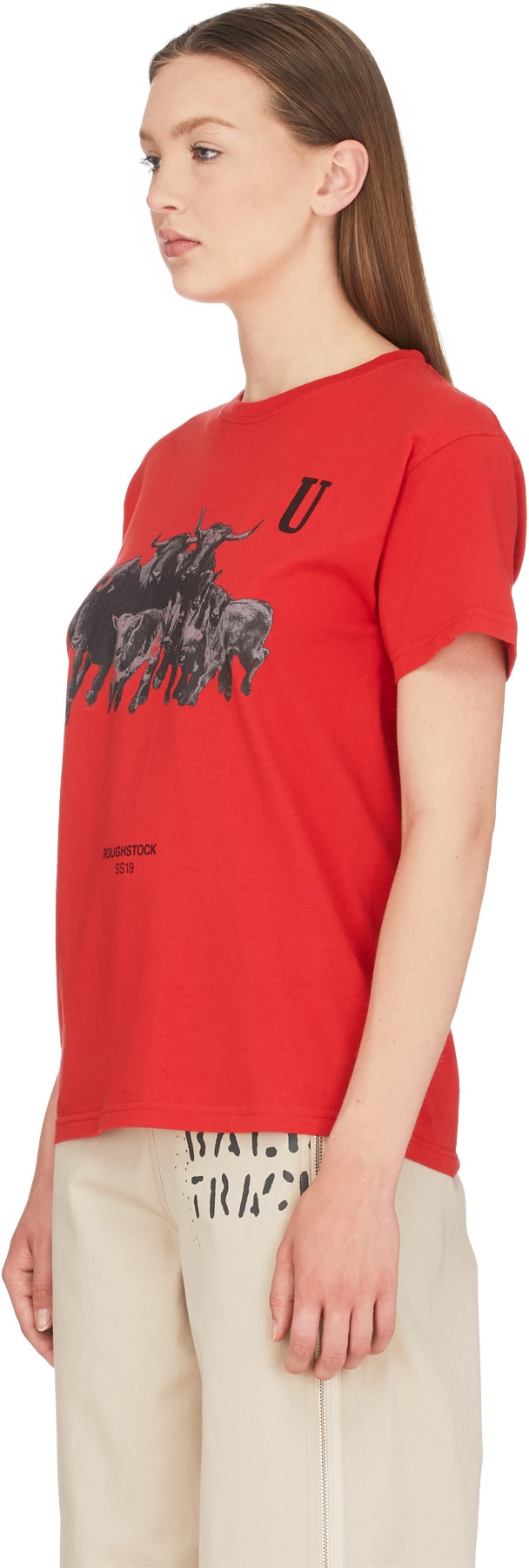 influenceu: Red Roughstock T-Shirt - 2