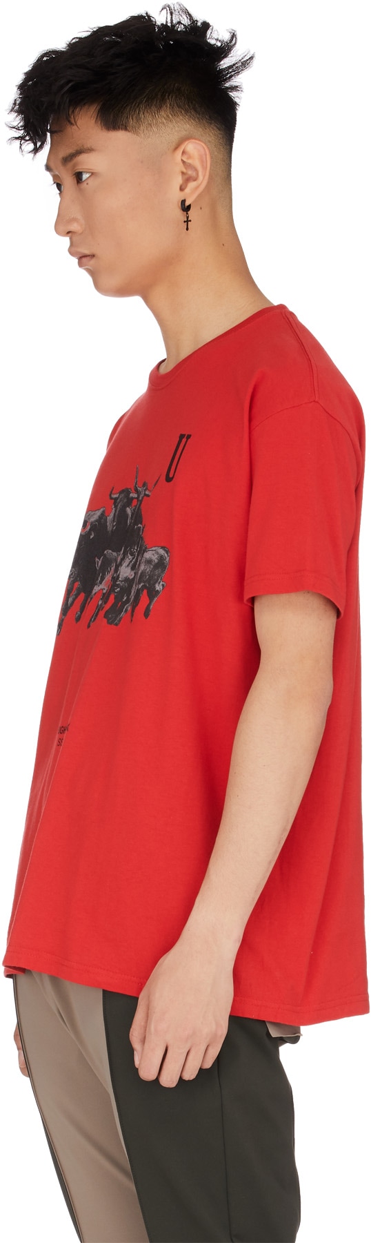 influenceu: Red Roughstock T-Shirt - 2