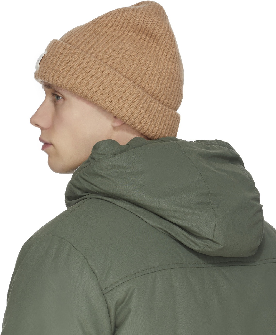 A.P.C.: Brun Bonnet en Tricot James Brun - 3