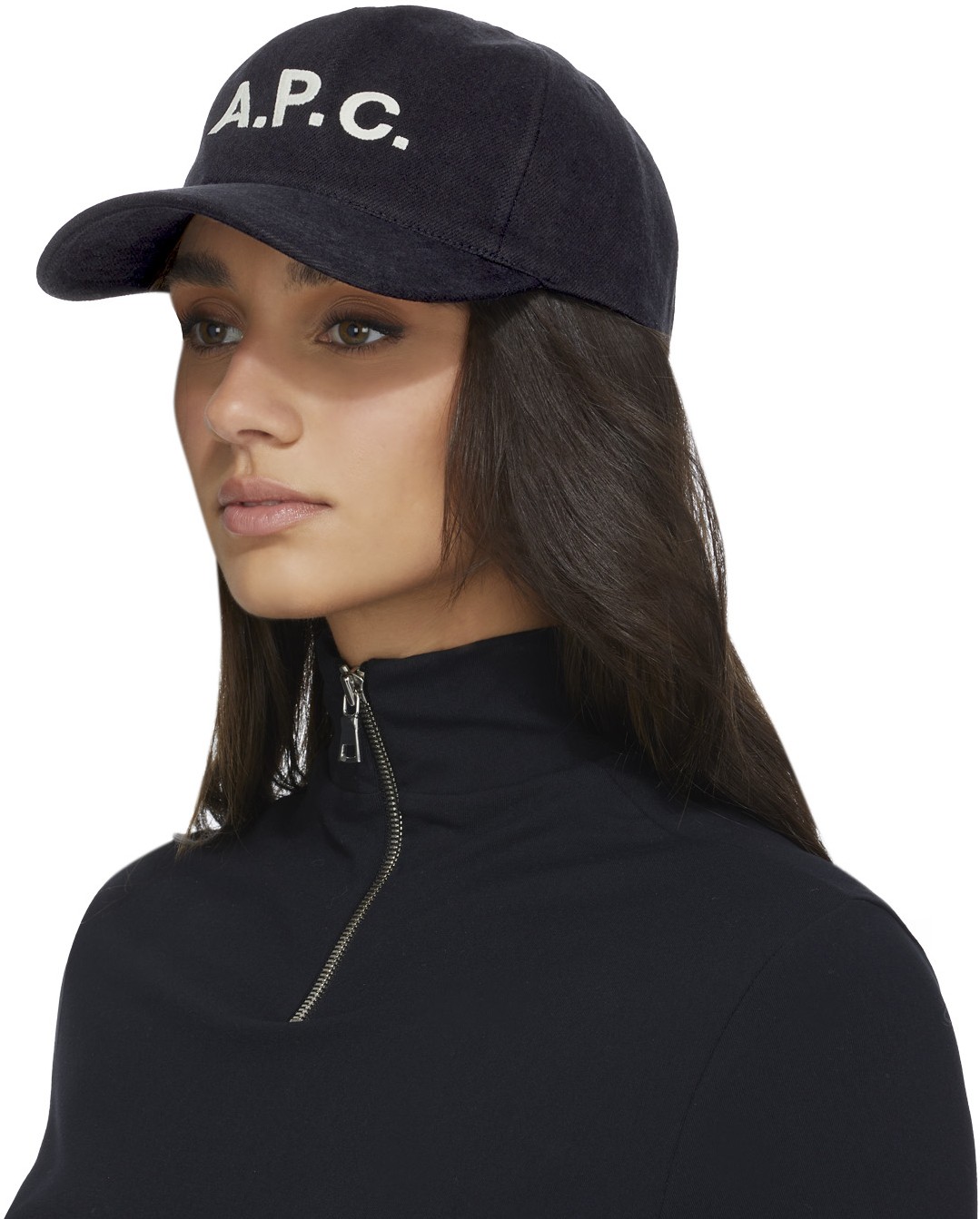 A.P.C.: Black Eden Baseball Cap - 2