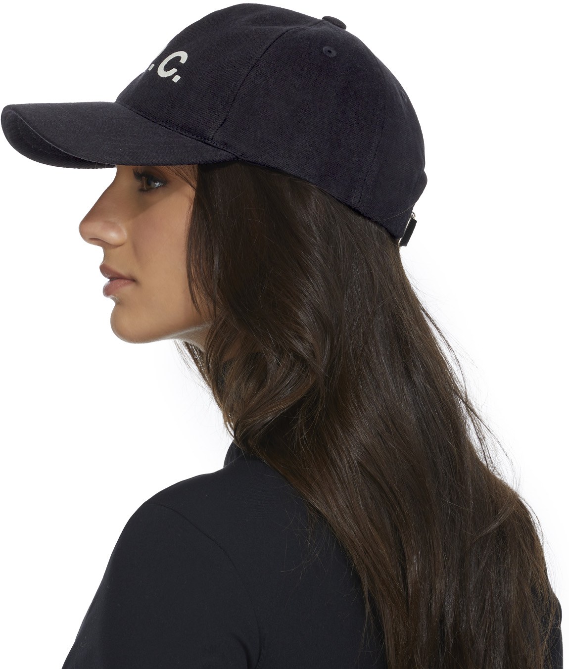 A.P.C.: Black Eden Baseball Cap - 3