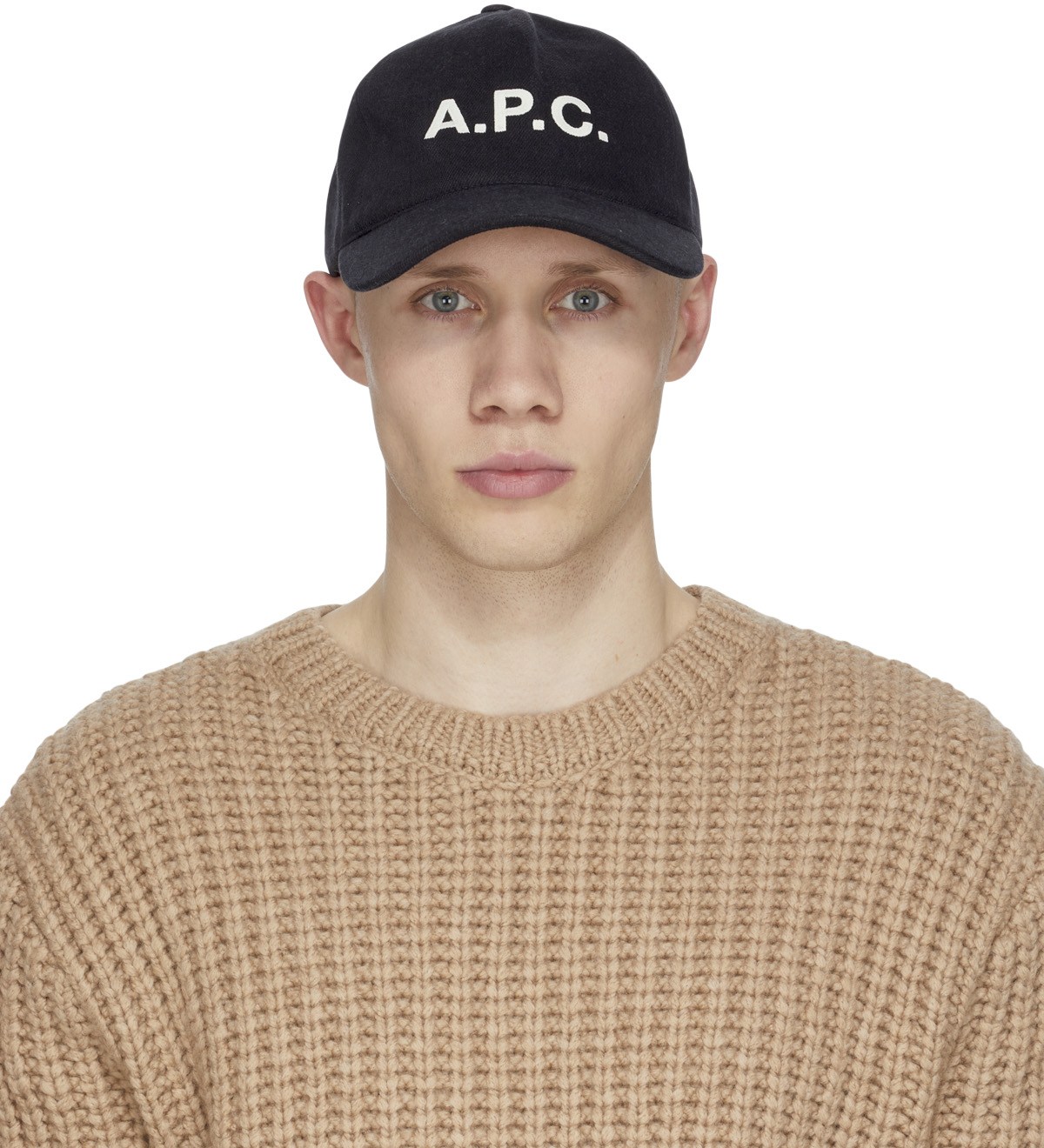 A.P.C.: Black Eden Baseball Cap - 1