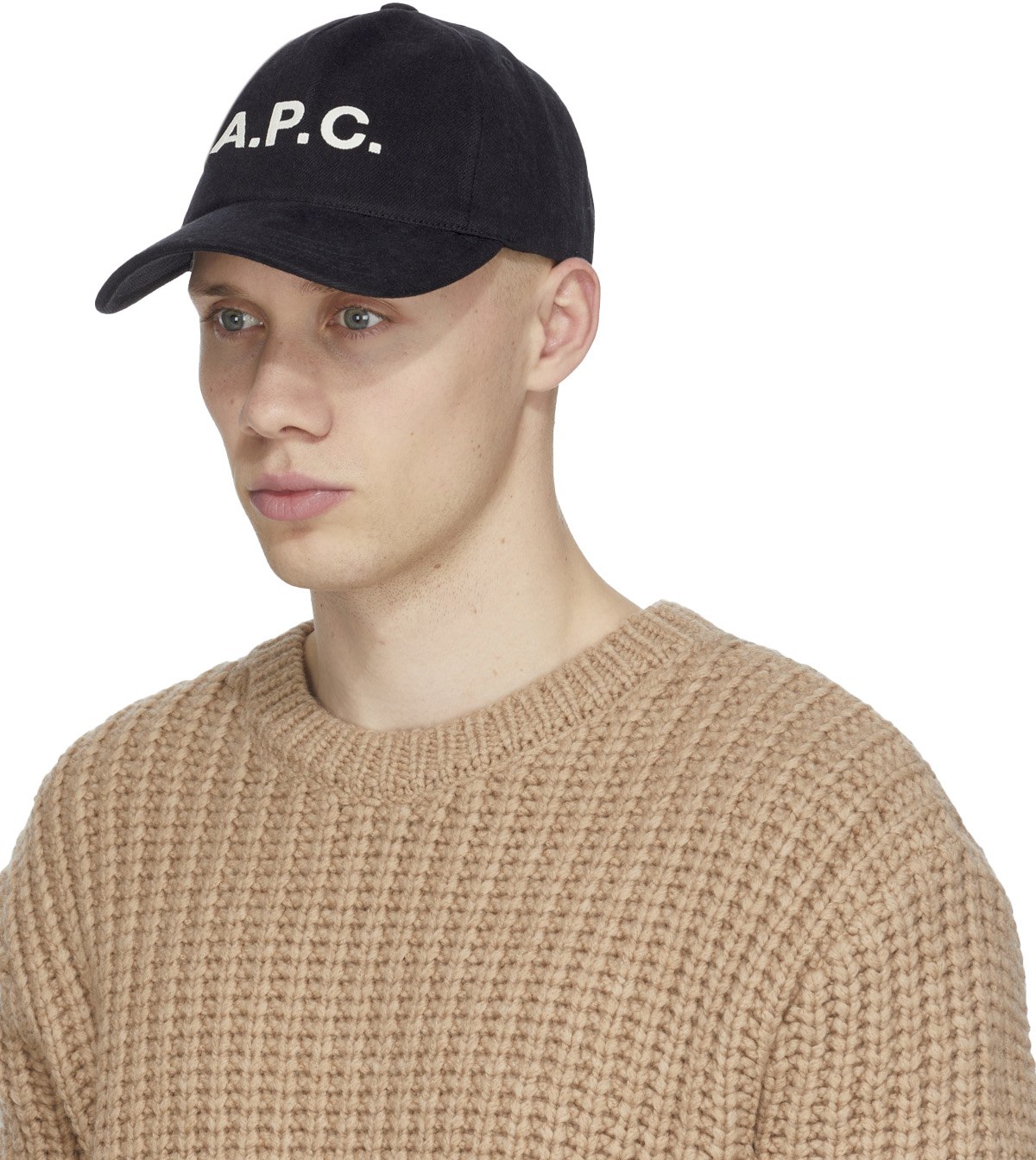 A.P.C.: Black Eden Baseball Cap - 2