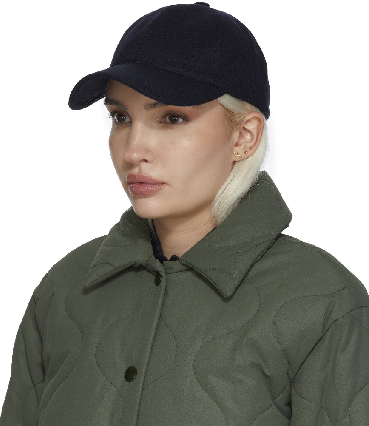 A.P.C.: Blue Charlie Baseball Cap - 2