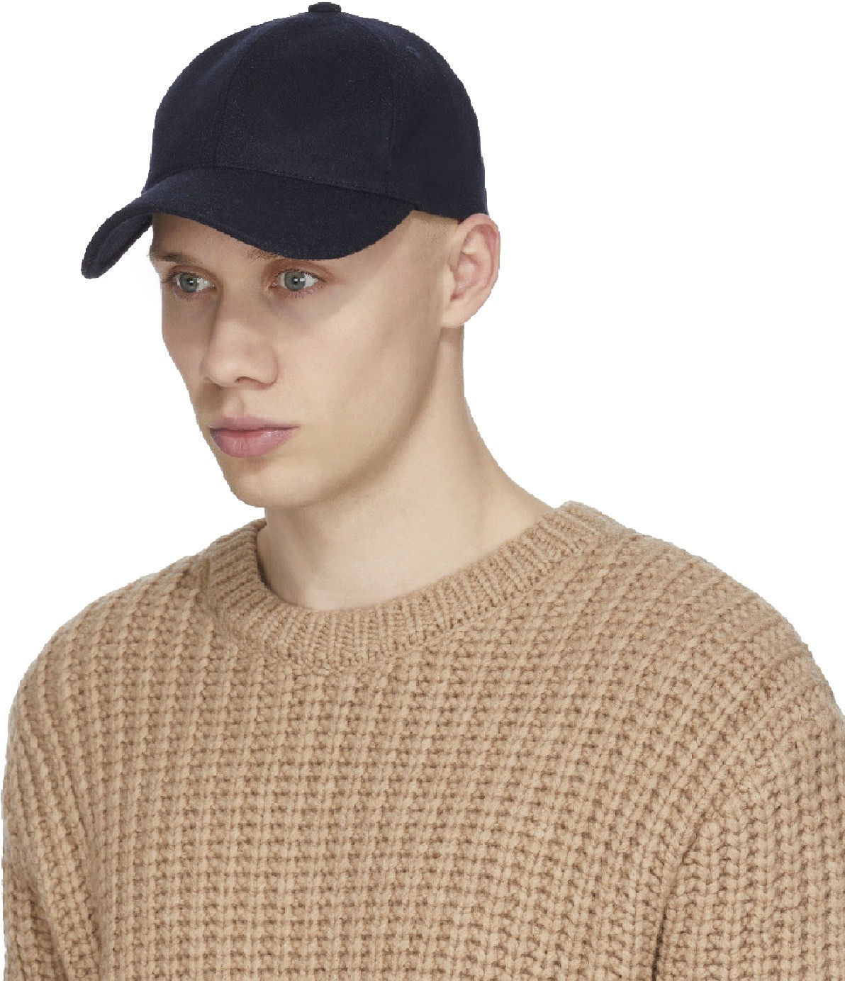 A.P.C.: Blue Charlie Baseball Cap - 2