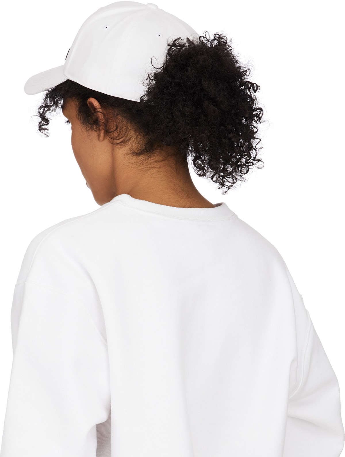 Champion: White Classic Twill C Baseball Cap - 3
