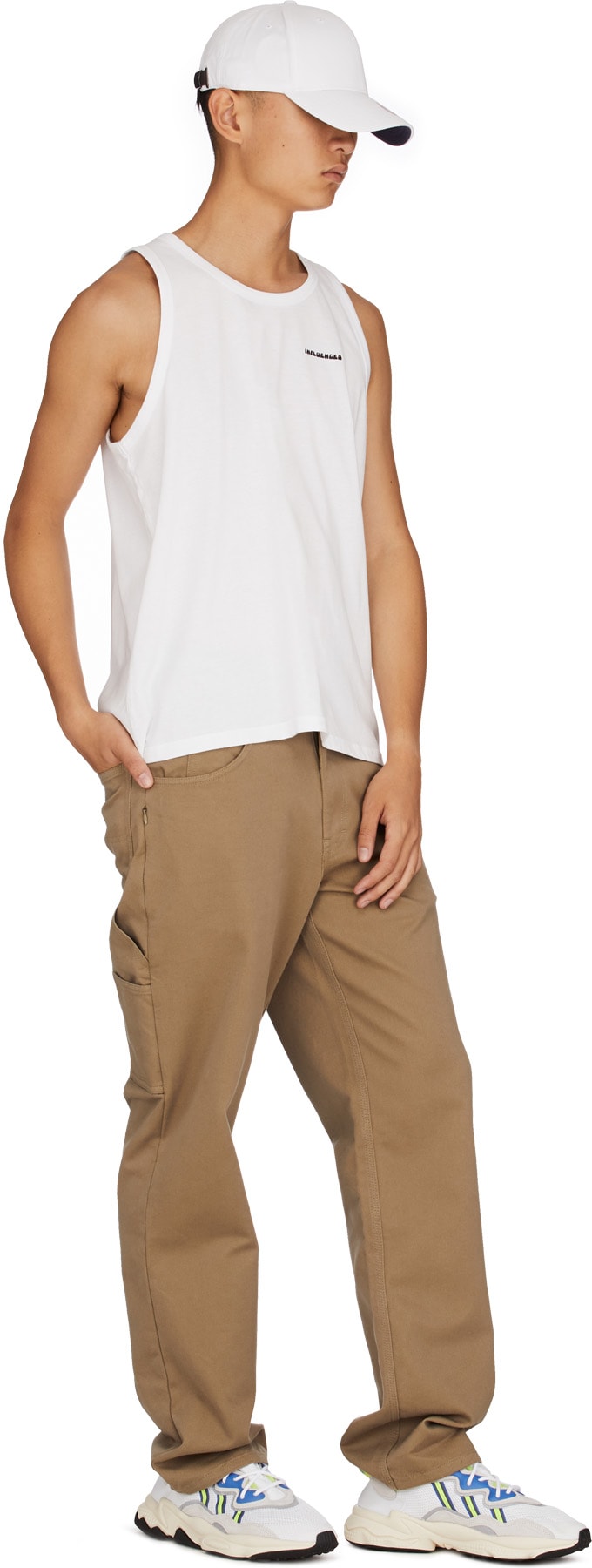 Champion: Blanc Casquette Classique Sergé Patch C Blanc - 4