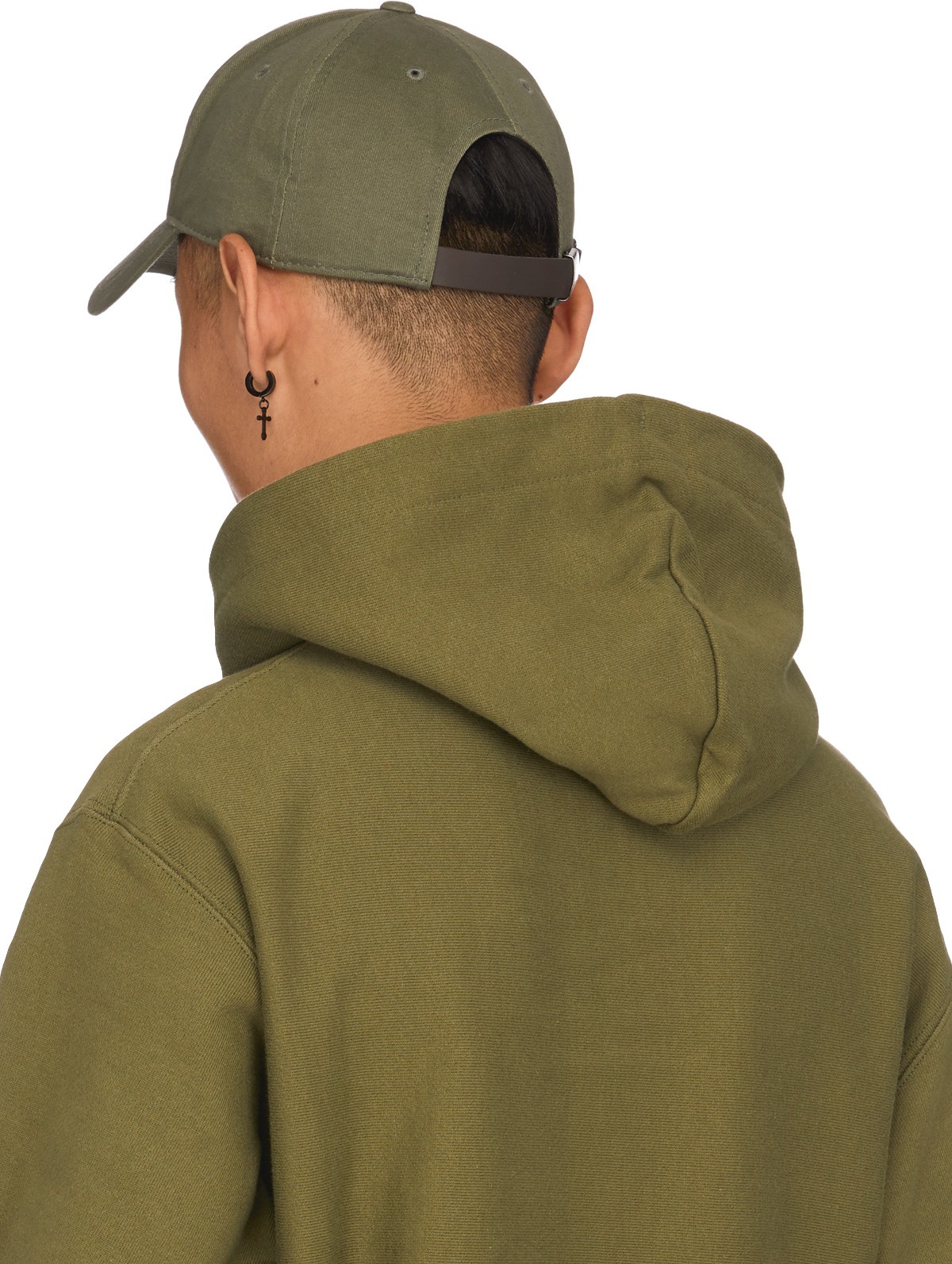 Champion: Green Classic Twill C Baseball Cap - 3