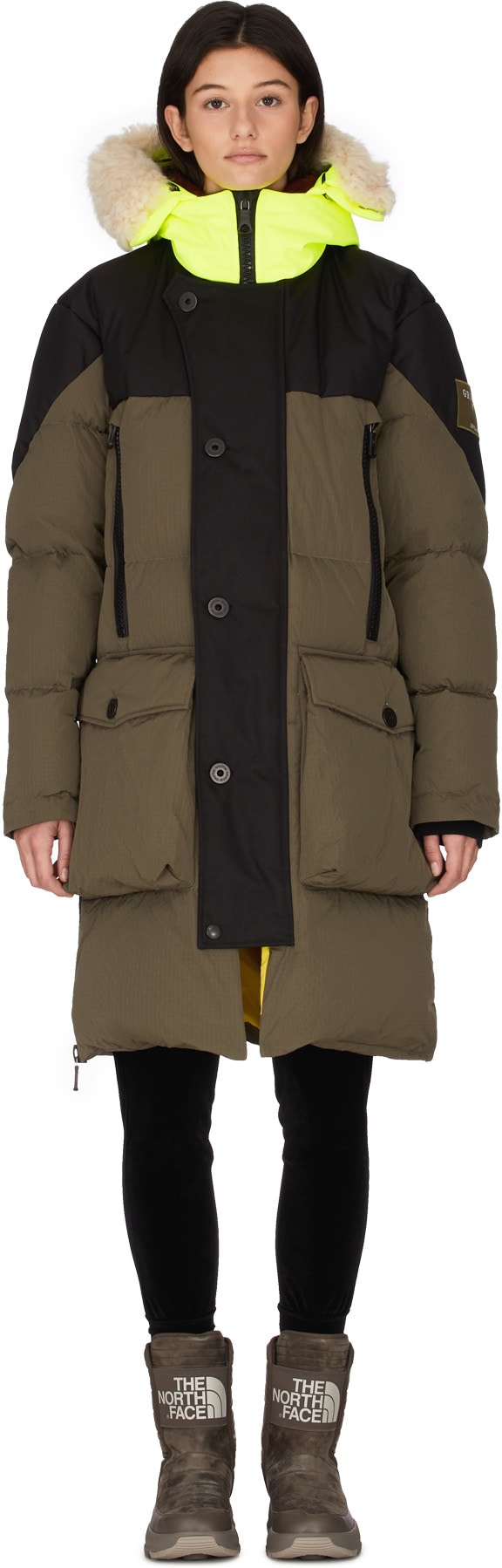 Griffin: Multicolor Sleeping Bag Coat - 1