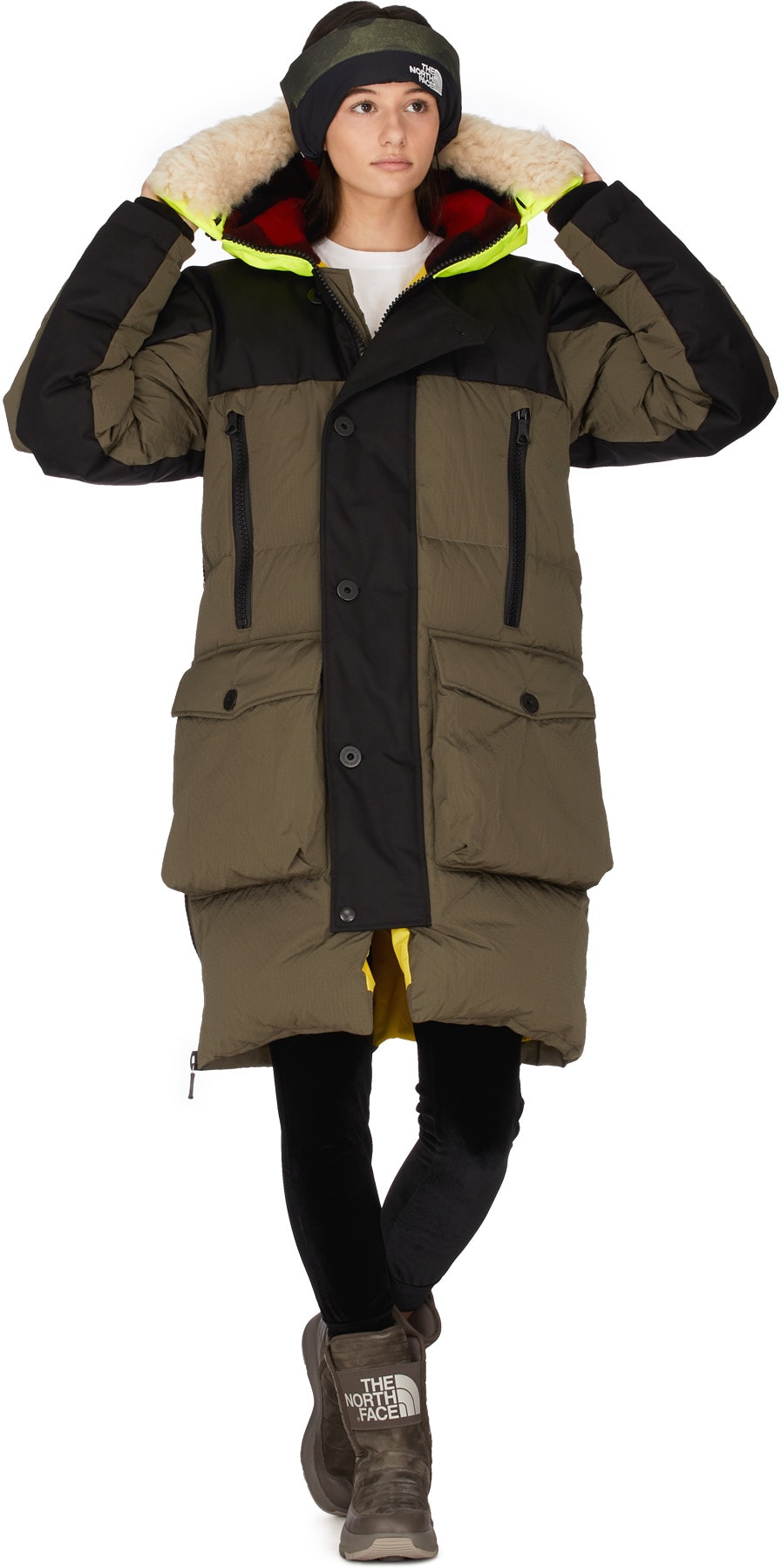 Griffin: Multicolor Sleeping Bag Coat - 4