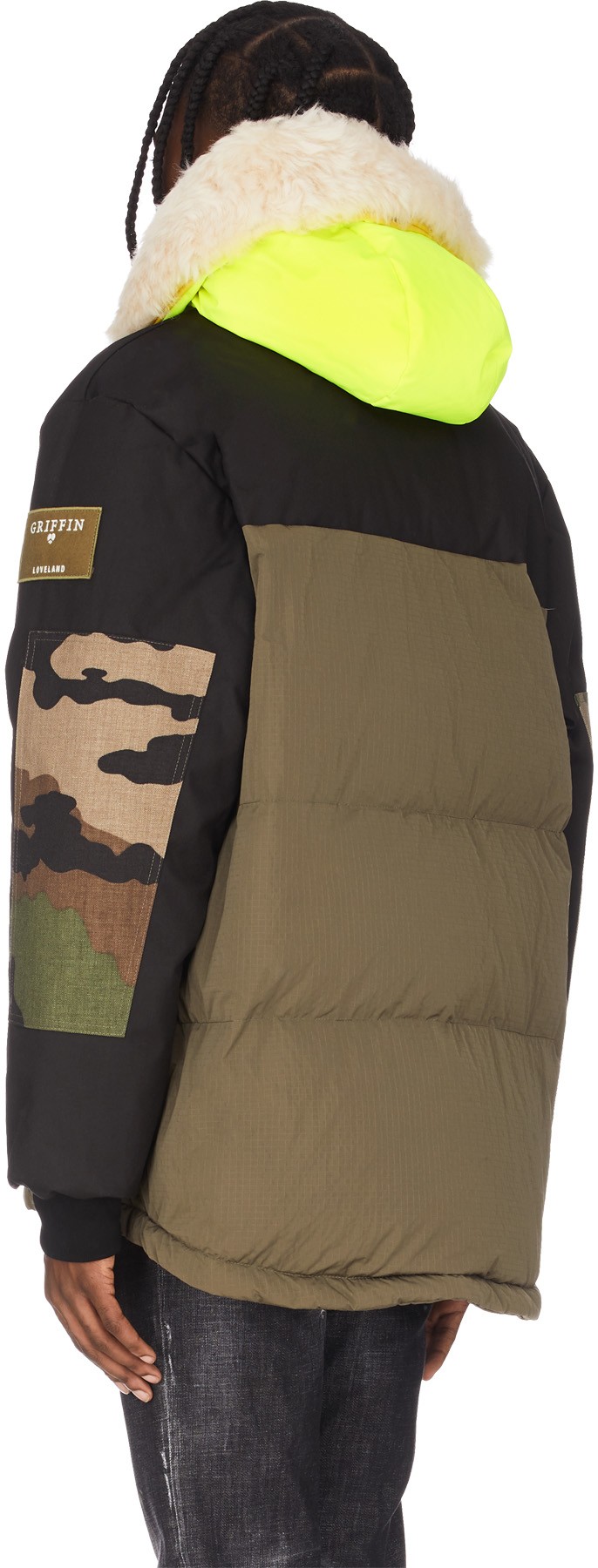 Griffin: Multicolores Reversible Atlantic Parka Multicolores - 3