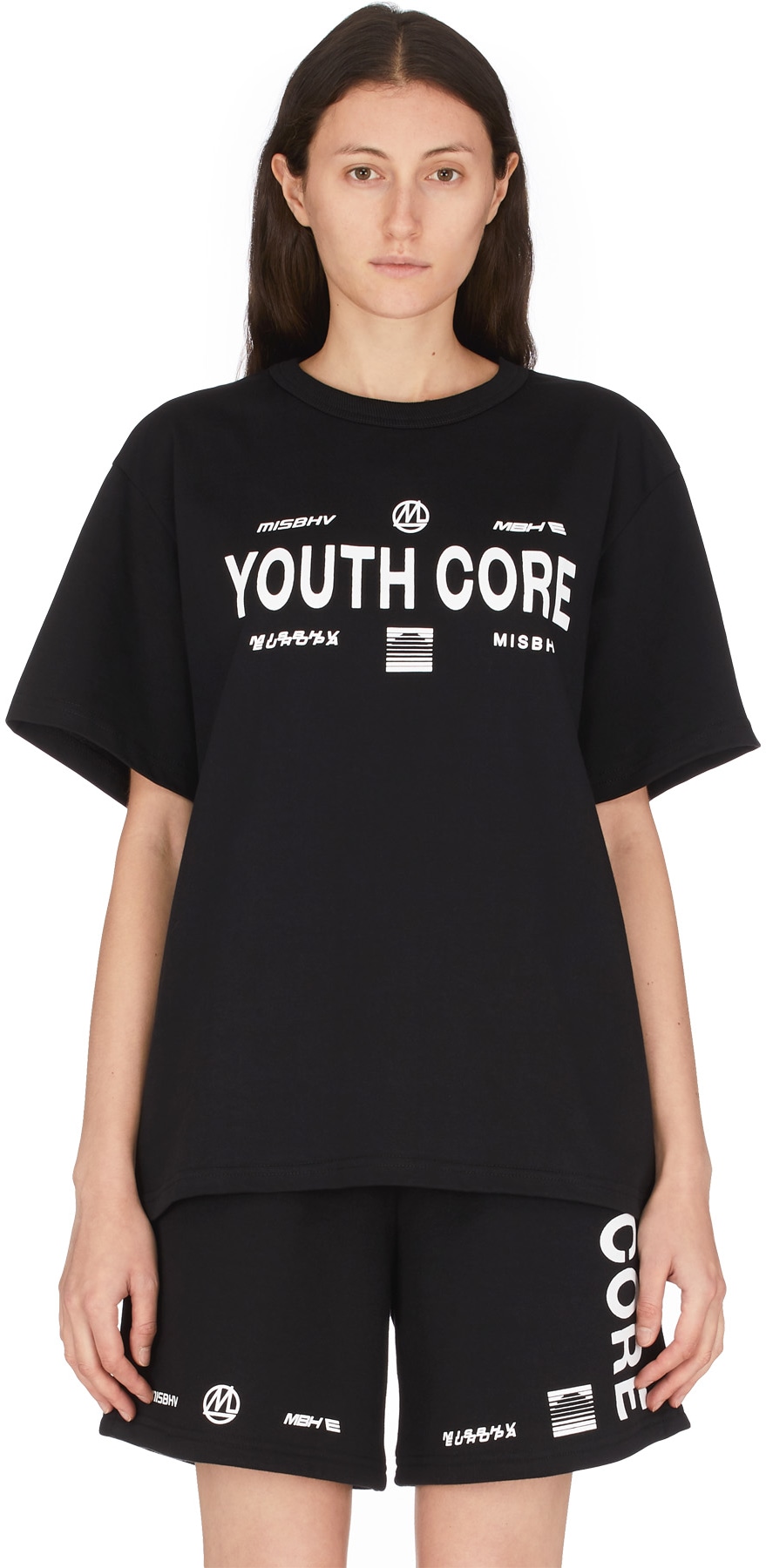 MISBHV: Noir T-Shirt Youth Core Noir - 1