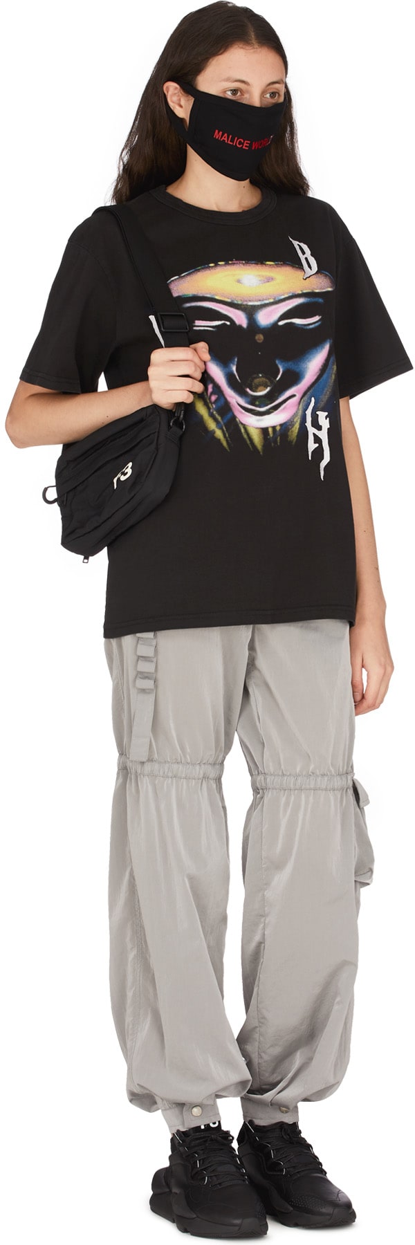 MISBHV: Noir T-Shirt Youth Core Noir - 1