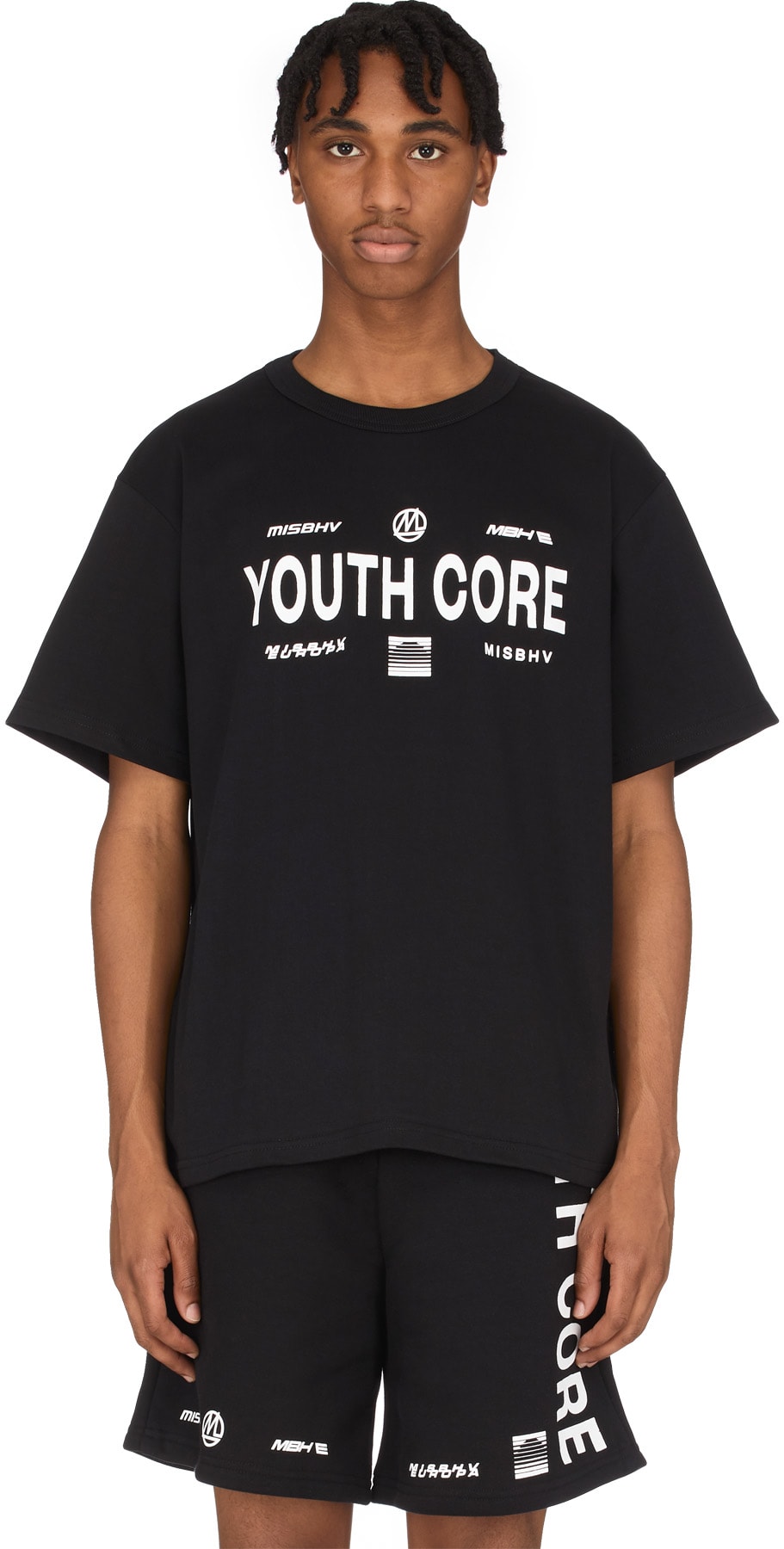 MISBHV: Noir T-Shirt Youth Core Noir - 1